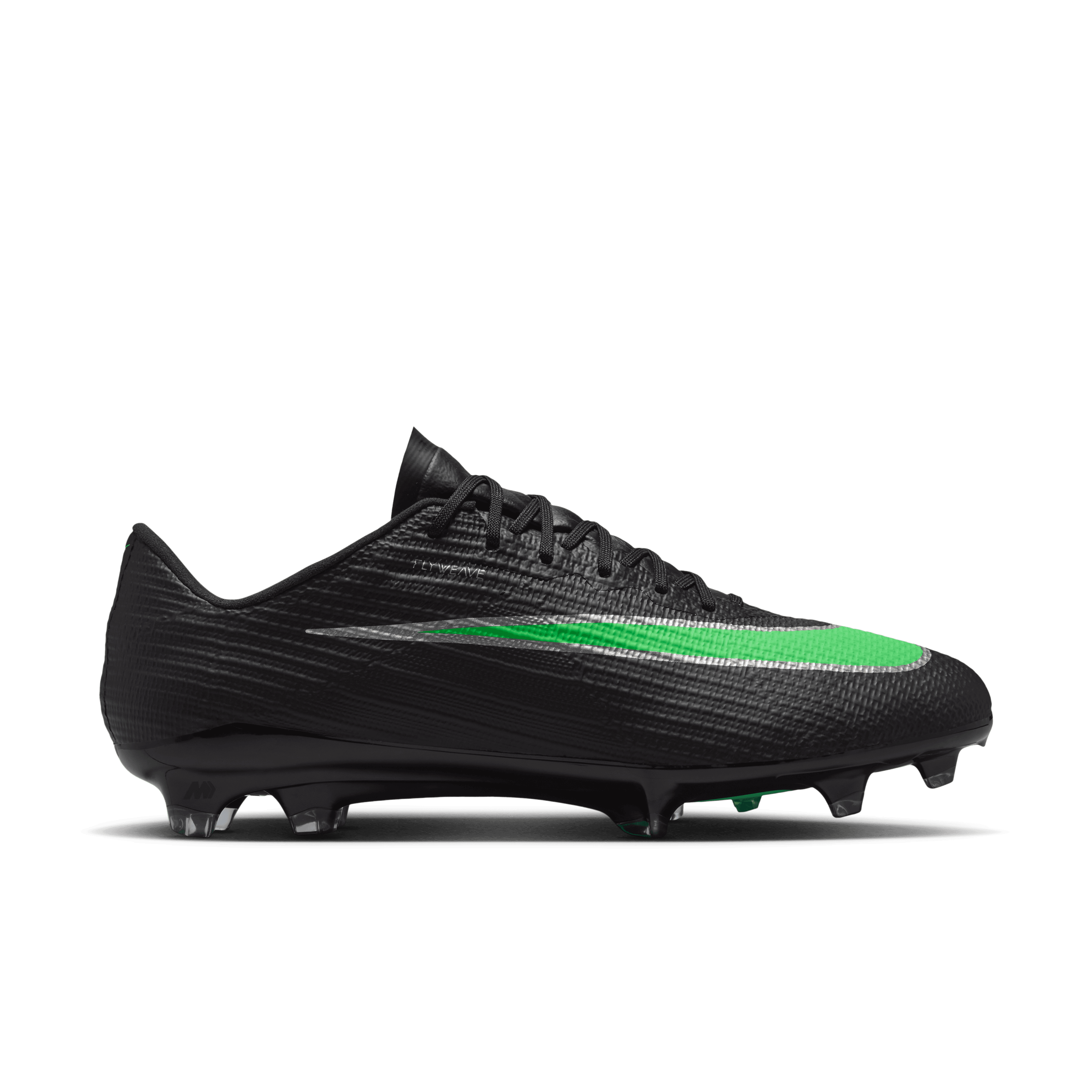 Nike Mercurial Vapor 17 Pro Firm-Ground Low-Top FG-BLACK/ILLUSION GREEN-BLACK