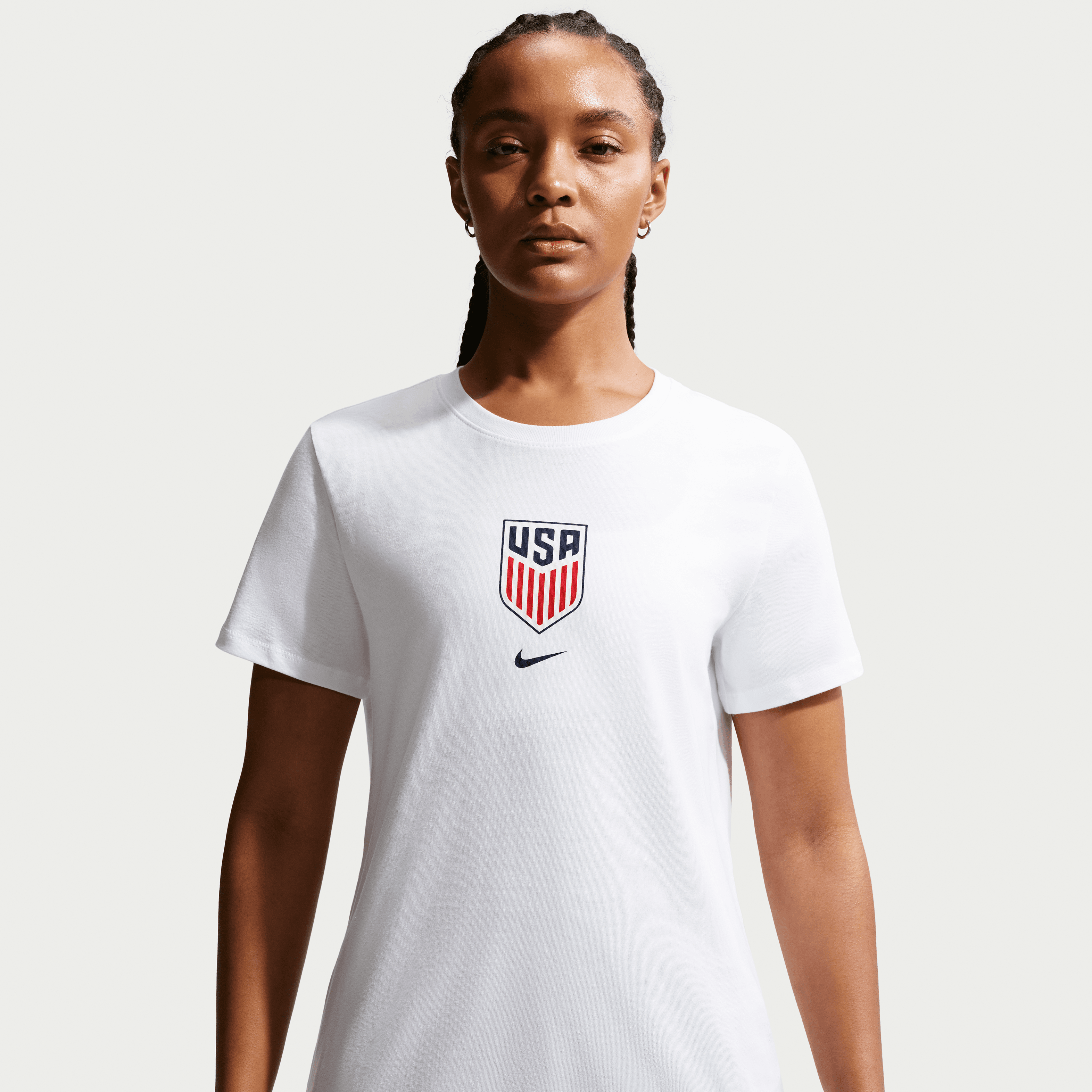 Nike USMNT Women's Nike Soccer T-Shirt-White