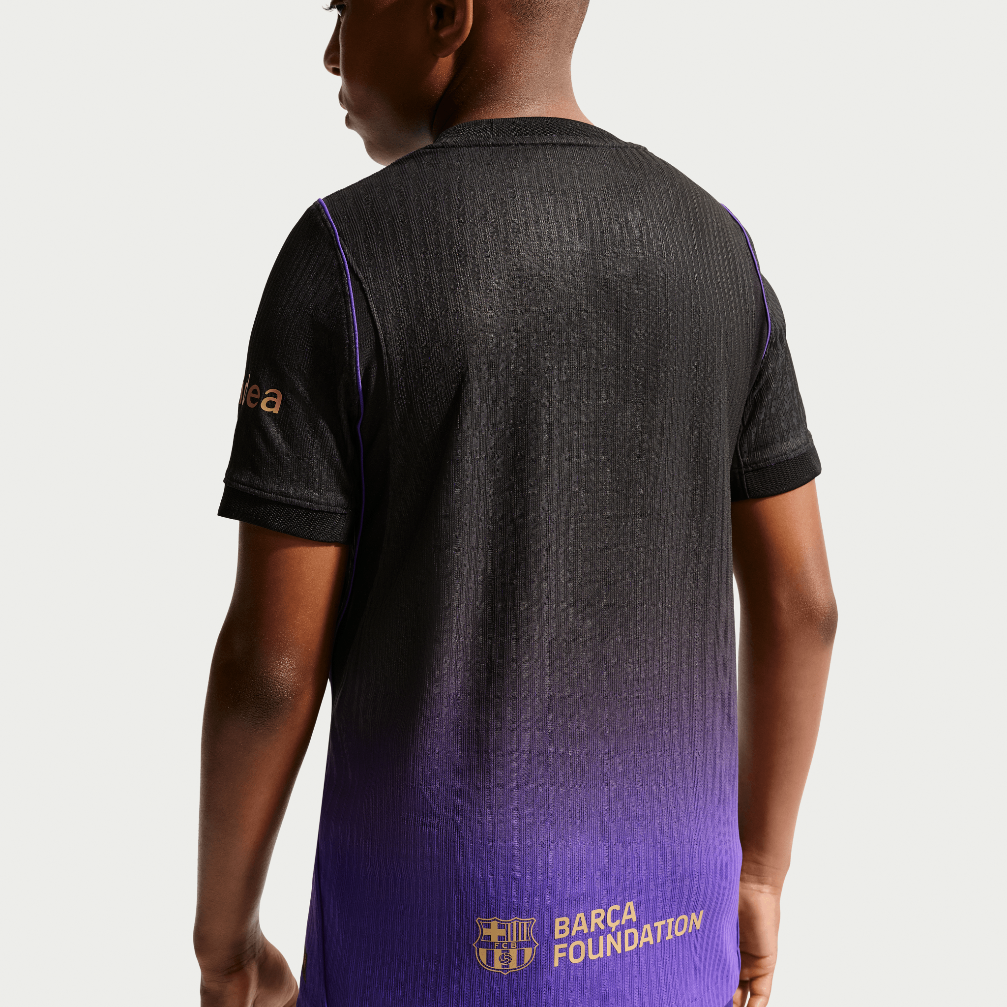 Nike Youth FC Barcelona Kobe Aero-FIT Authentic Match Away Jersey 26/27 - back detail