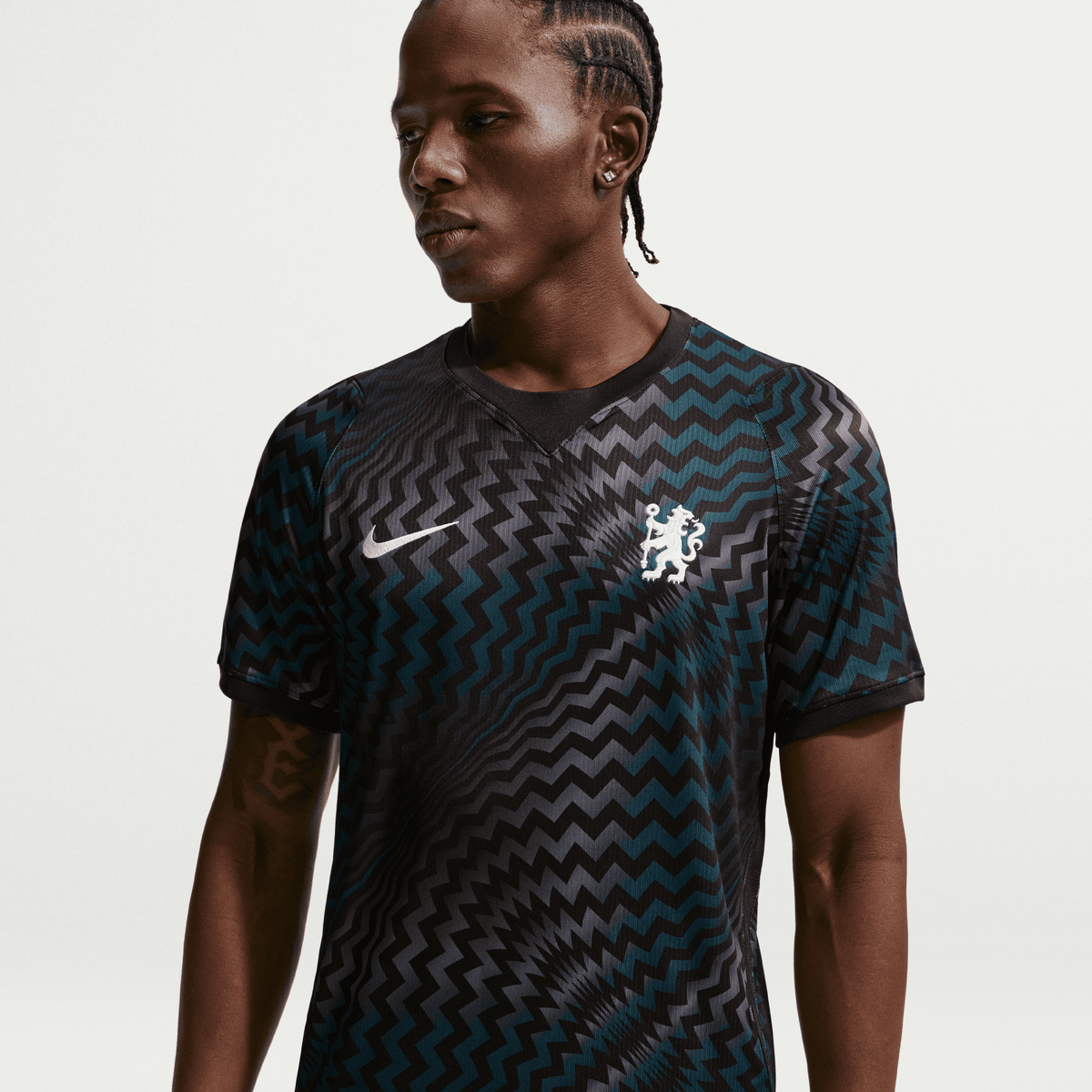 Nike Chelsea FC 2026/27 Stadium Goalkeeper Men's Dri-FIT Replica Jersey - Black