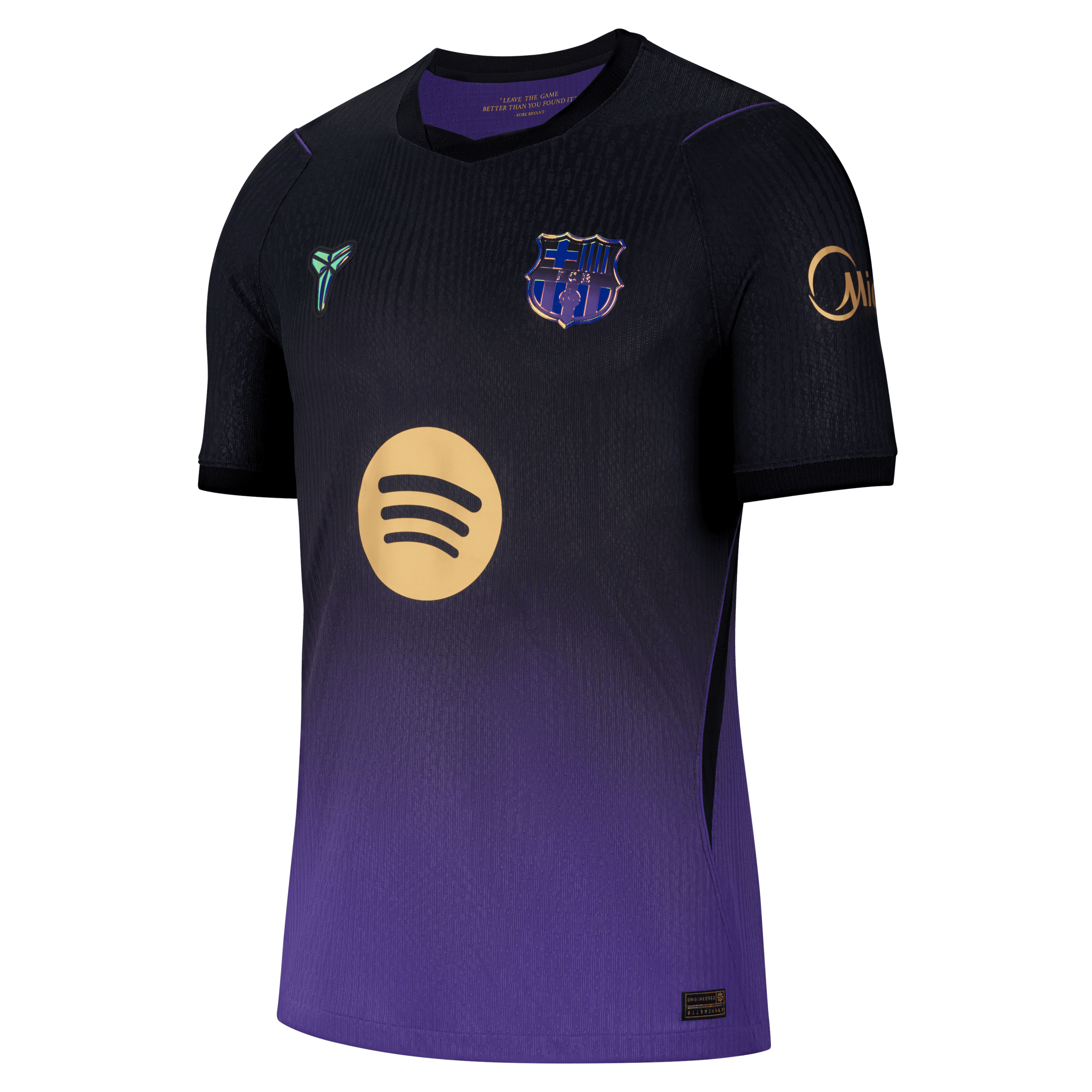 Nike Kobe Bryant FC Barcelona Match Away Aero-FIT Soccer Authentic Jersey 26/27