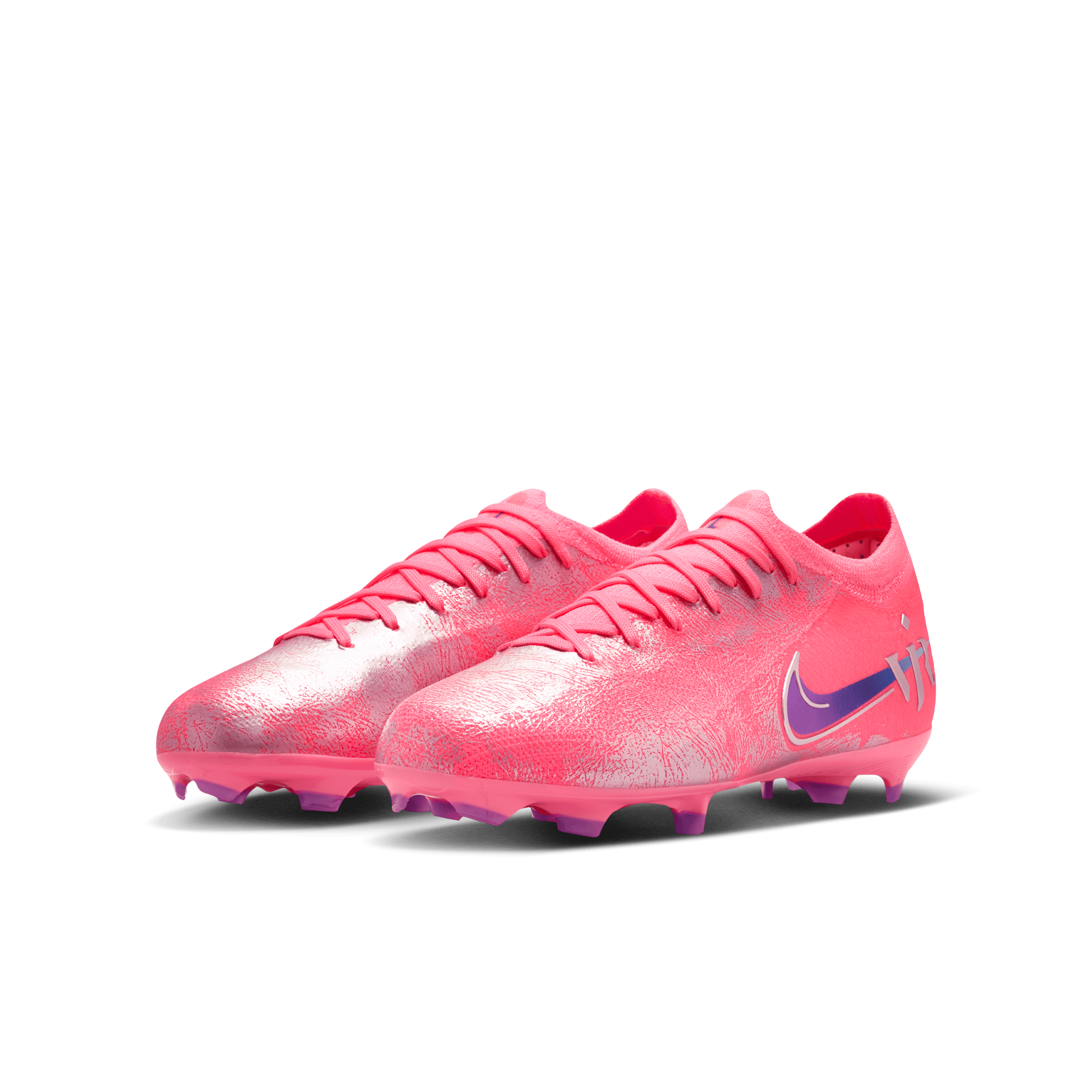 Nike Jr. Mercurial Vapor 16 Pro "Vini Jr." Firm-Ground Low-Top FG-Sunset Pulse/Old Royal