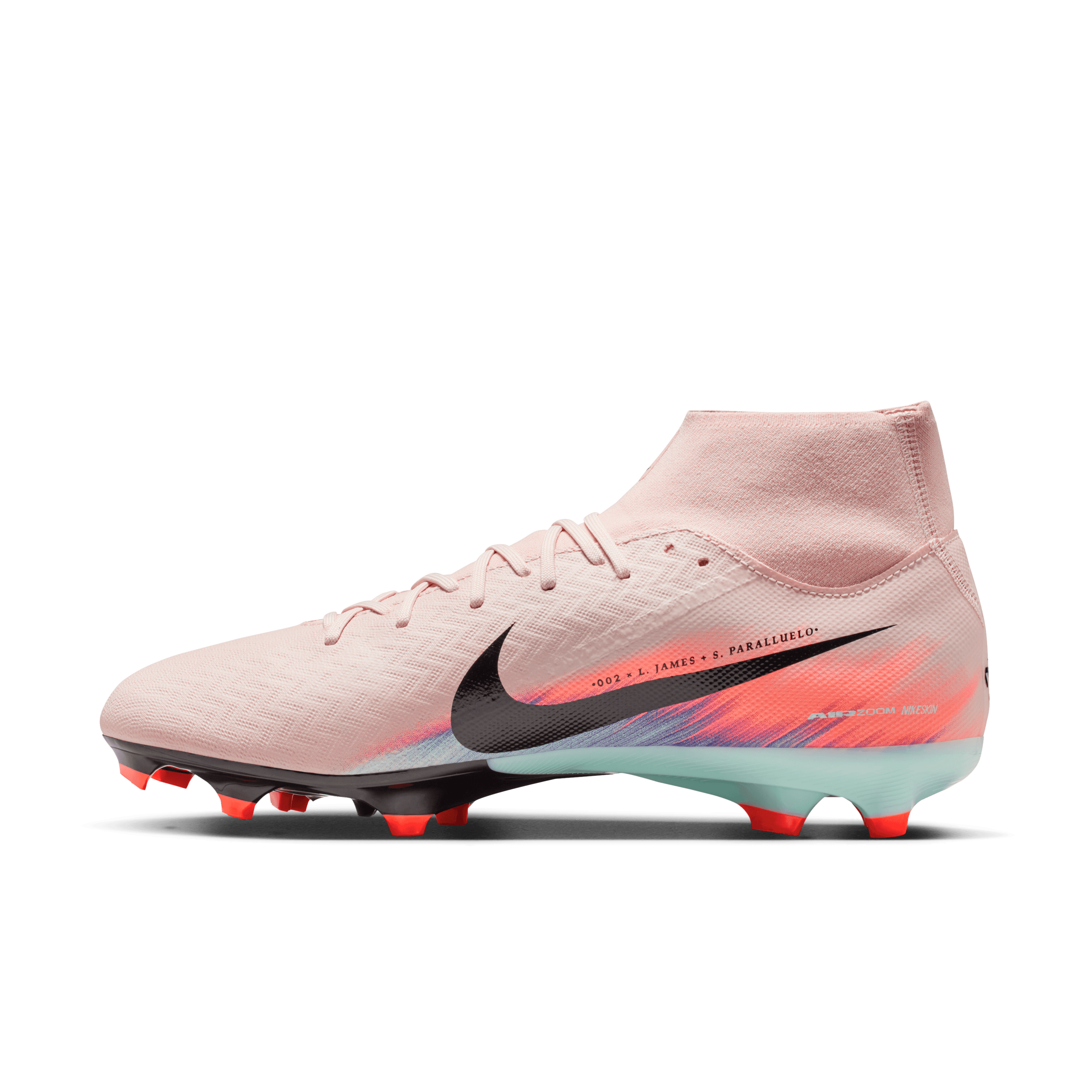 Nike Youth United Mercurial Superfly 10 Academy-Silt Red/Racer Blue