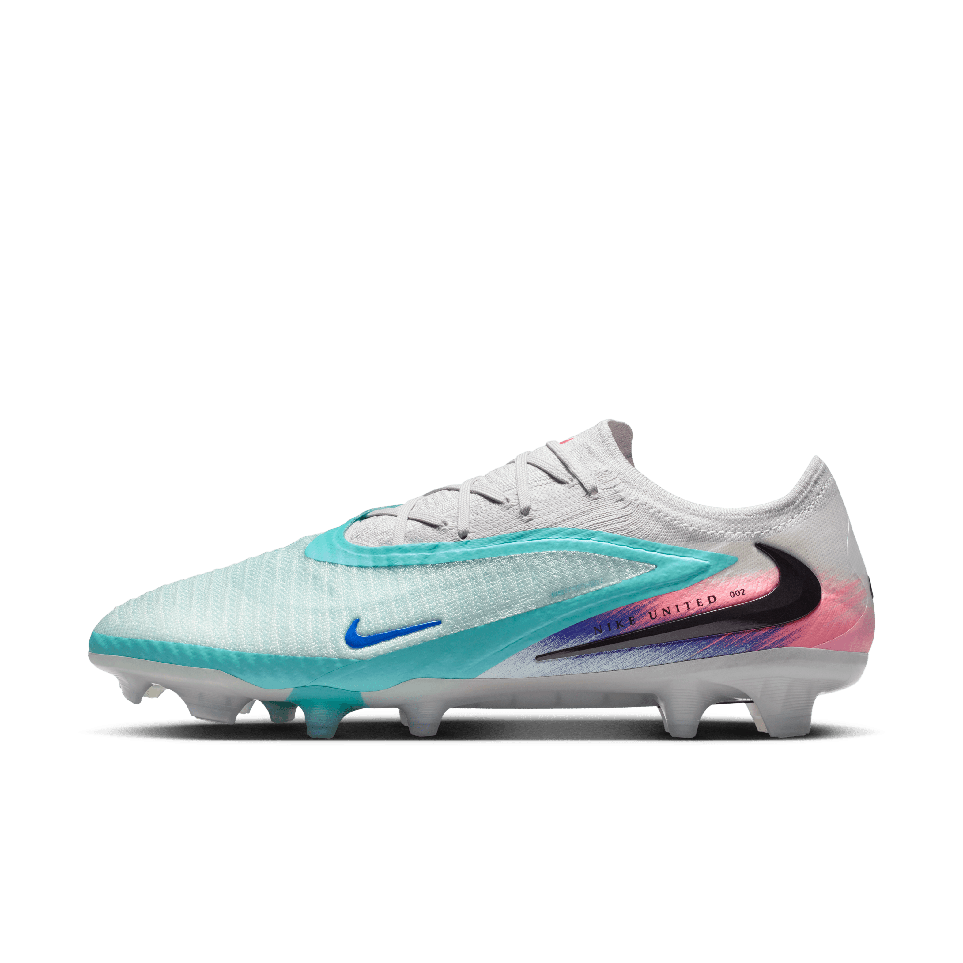 Nike United Phantom 6 Low Elite FG- Pistachio Frost/Hyper Orange