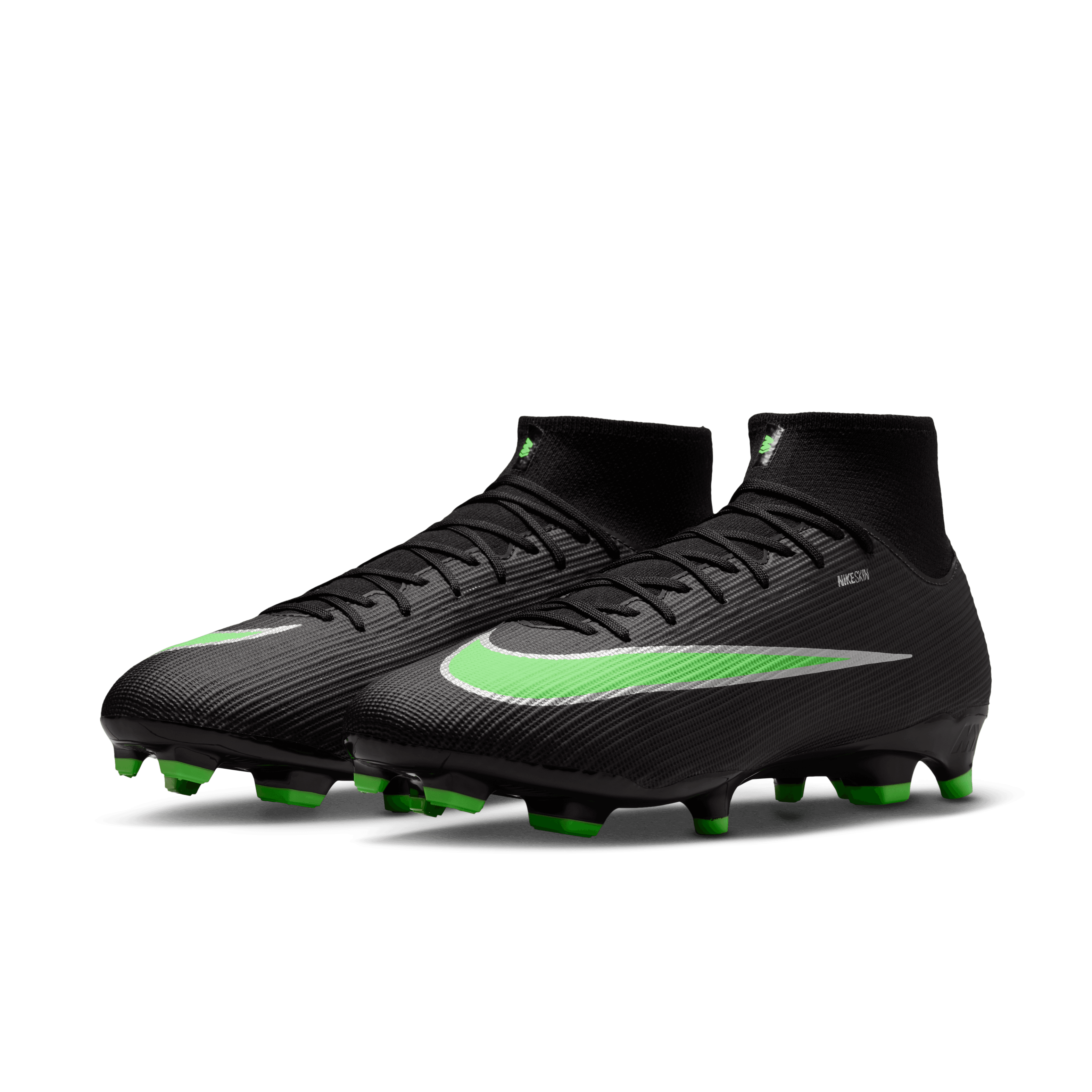 Nike Mercurial Superfly 11 Academy FG/MG -BLACK/ILLUSION GREEN-BLACK