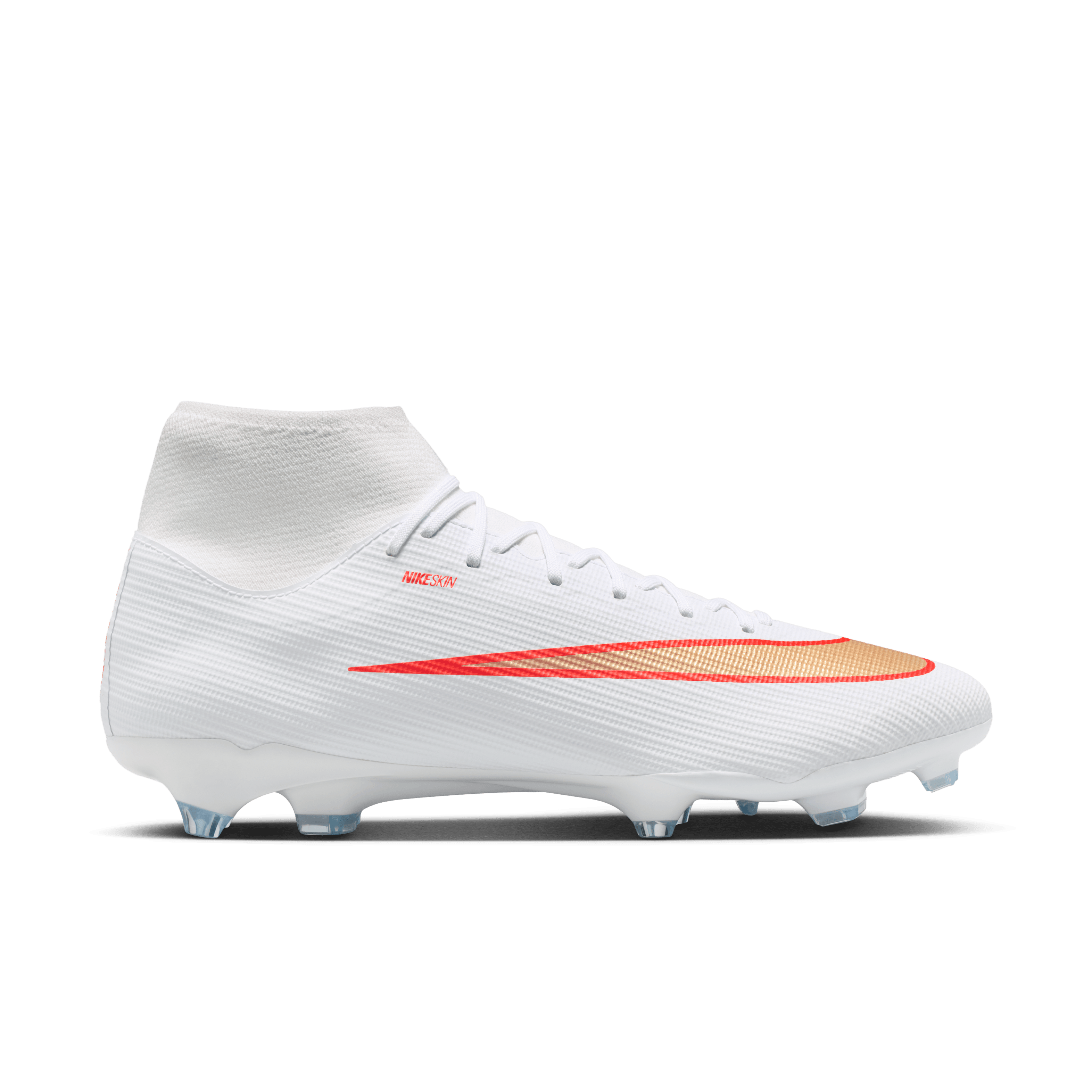 Nike Mercurial Superfly 11 Academy FG/MG - WHITE/BLUR-BRIGHT CRIMSON