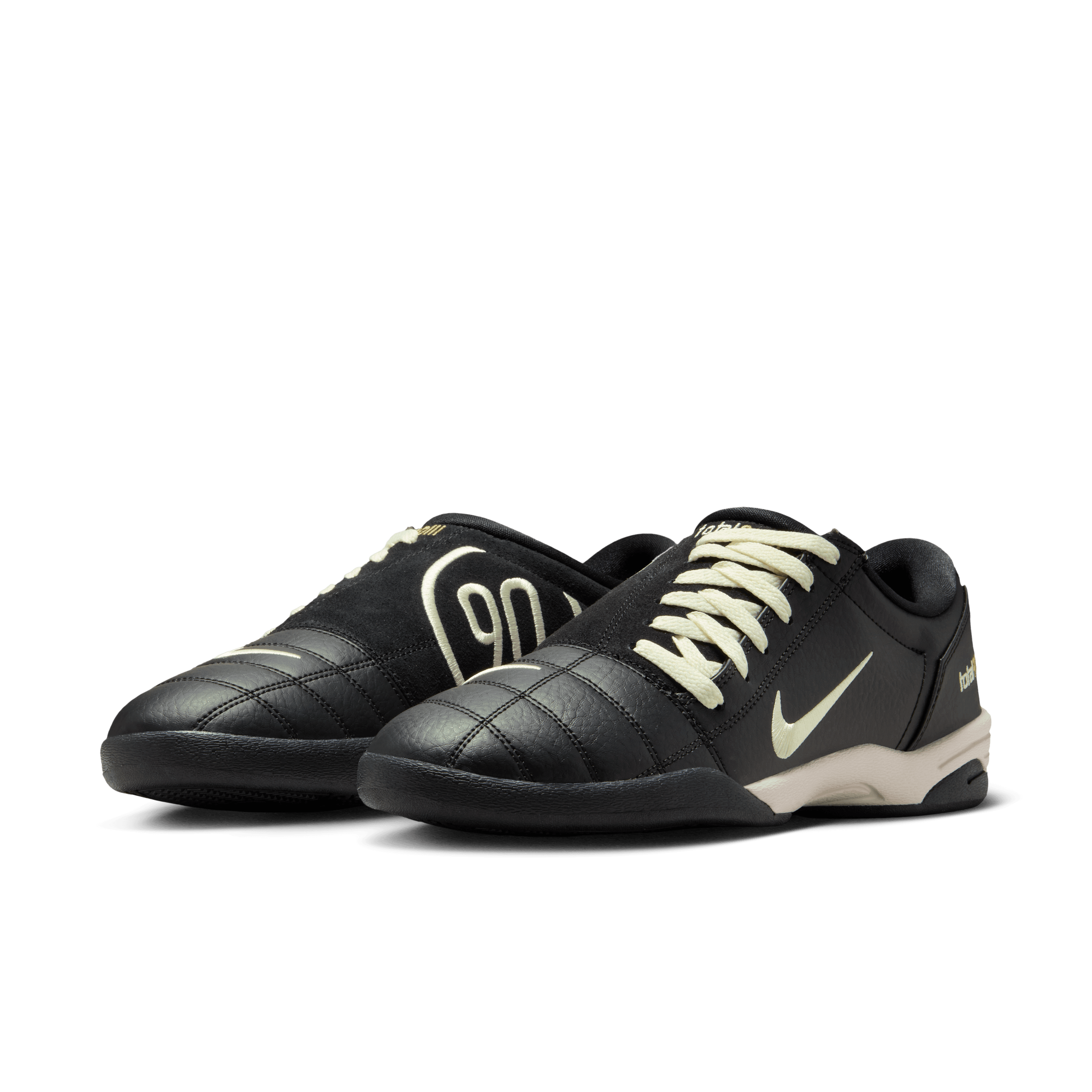 Nike Youth Total 90-Black/Coconut Milk/Metallic Gold