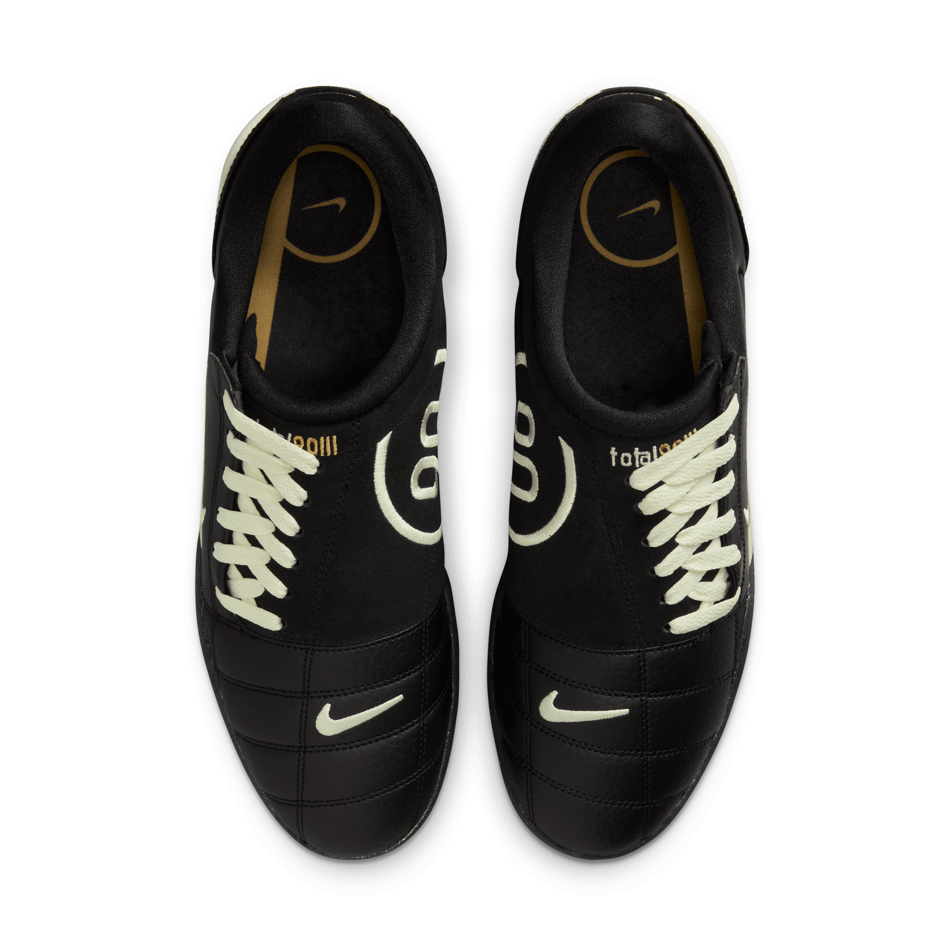 Nike Youth Total 90-Black/Coconut Milk/Metallic Gold