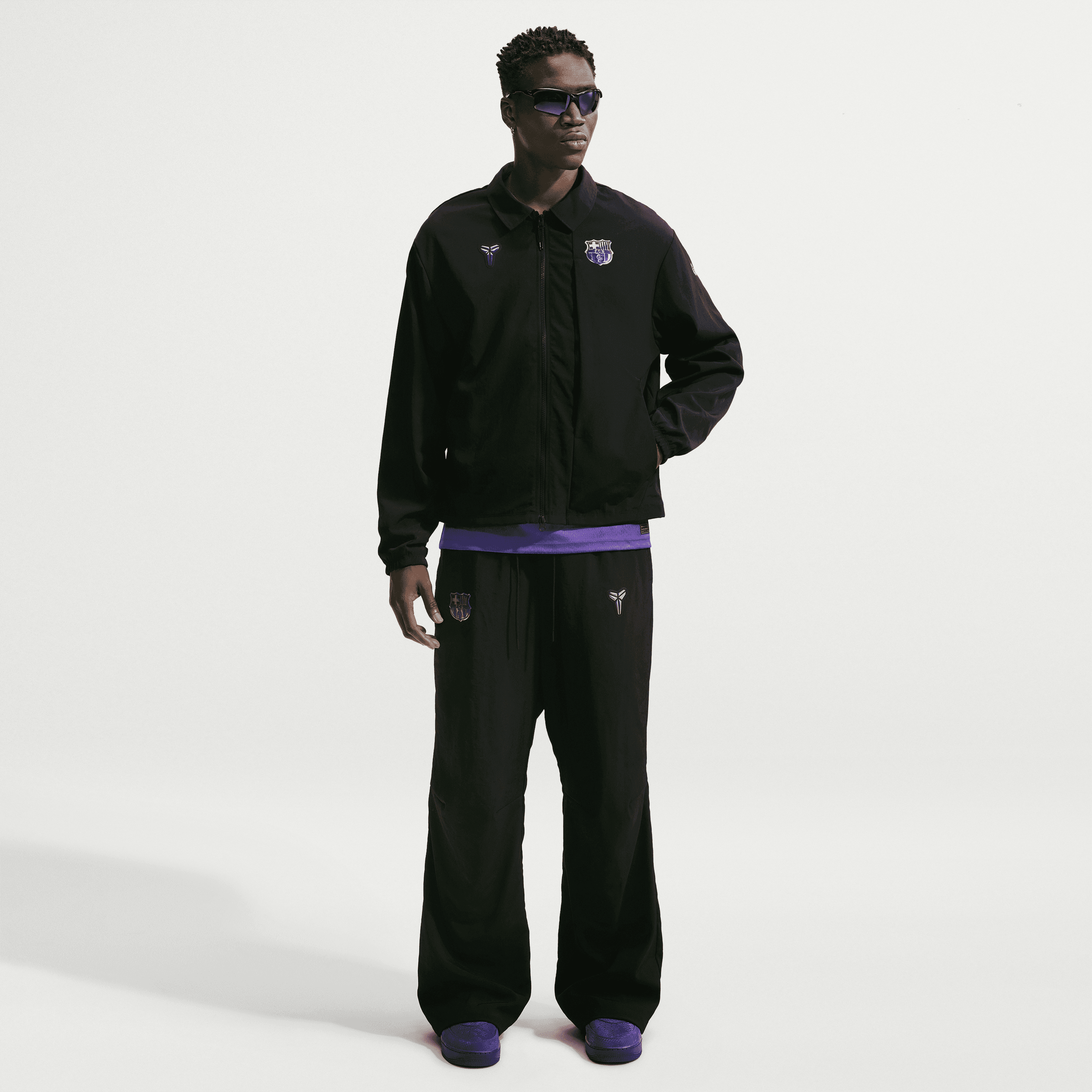 Nike Kobe Bryant FC Barcelona Away Men's Soccer Woven Jacket