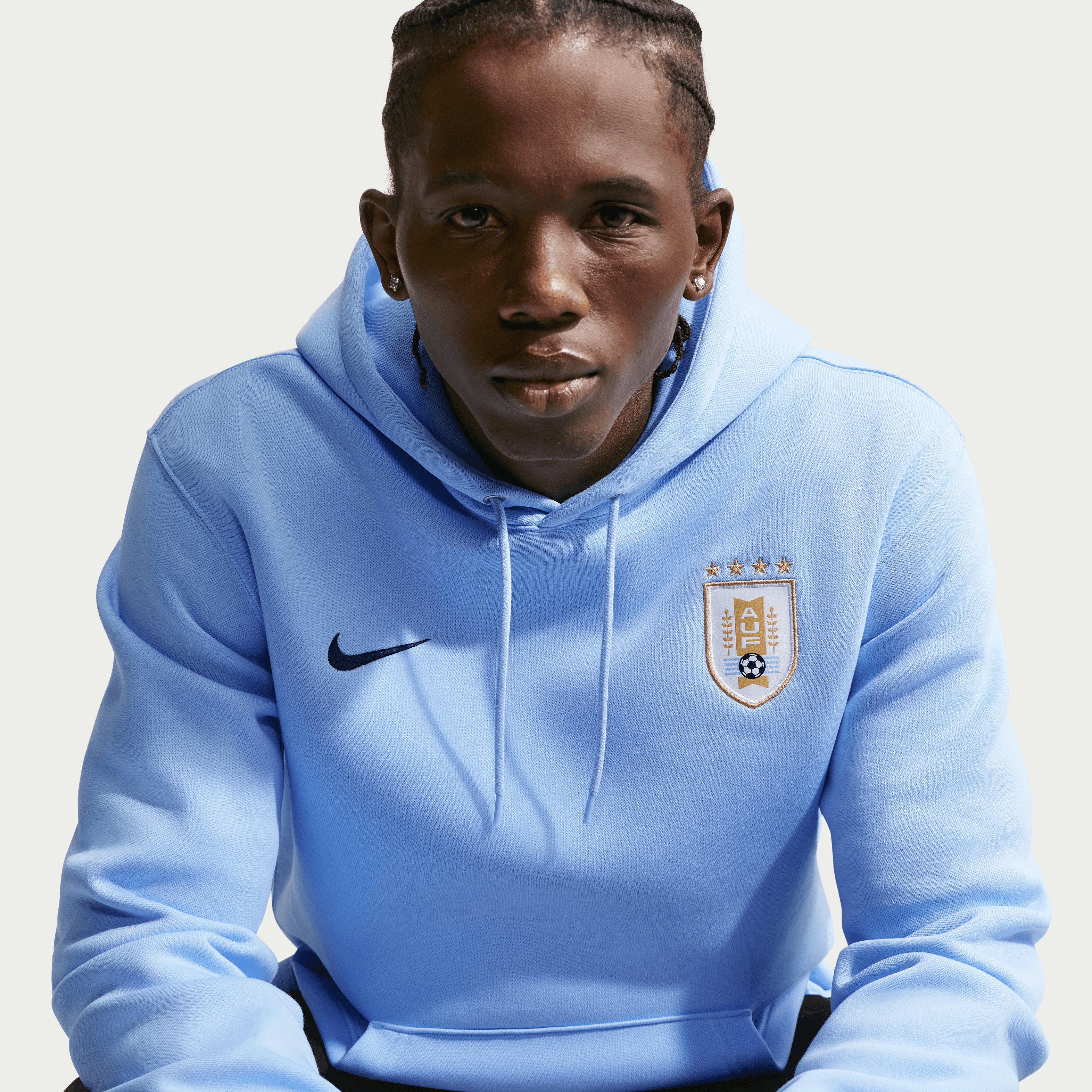 Nike Uruguay Club Men's Soccer Pullover Hoodie