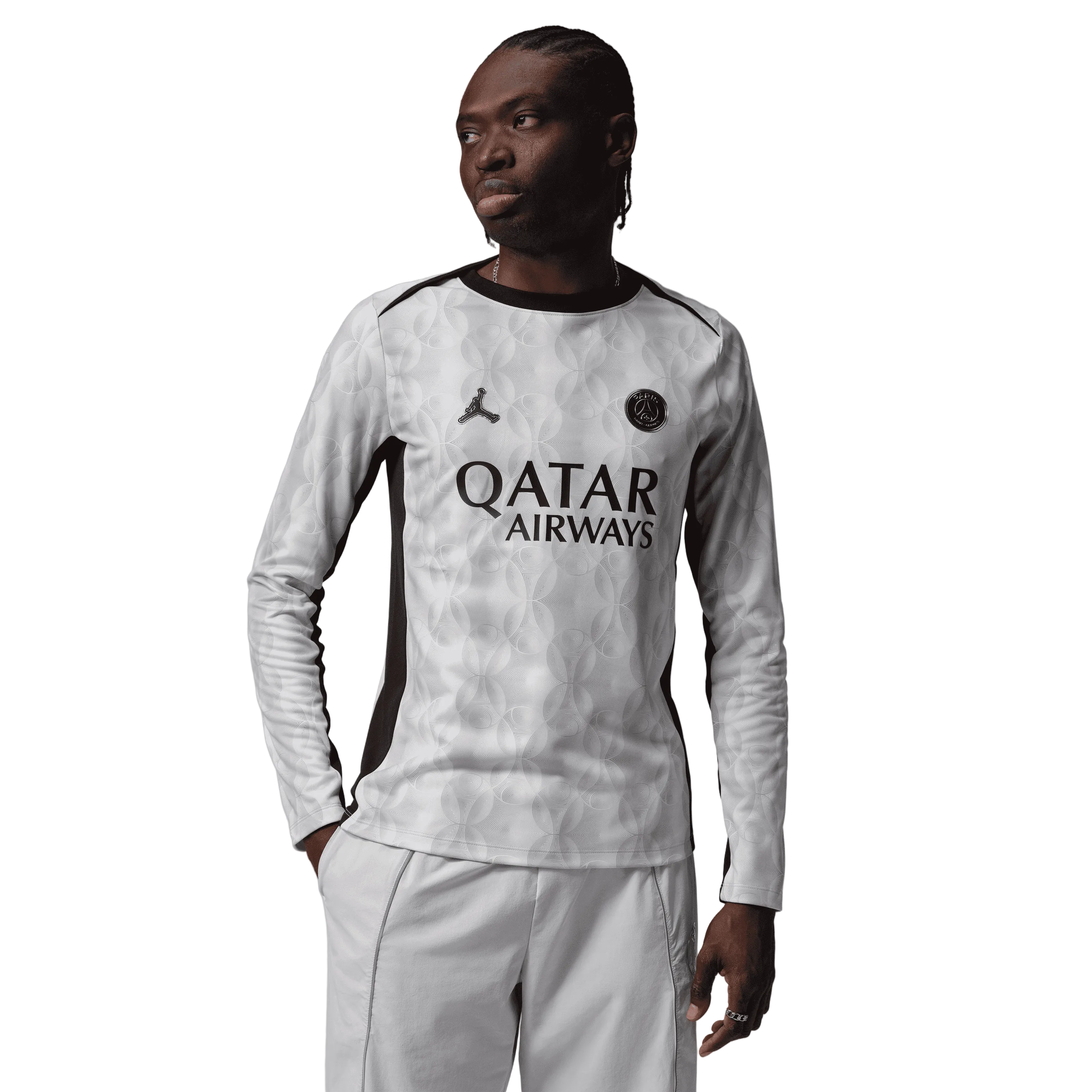 Nike Paris Saint-Germain Academy Pro Night Edition Men's Jordan Dri-FIT Soccer Long-Sleeve Pre-Match Top 26/27