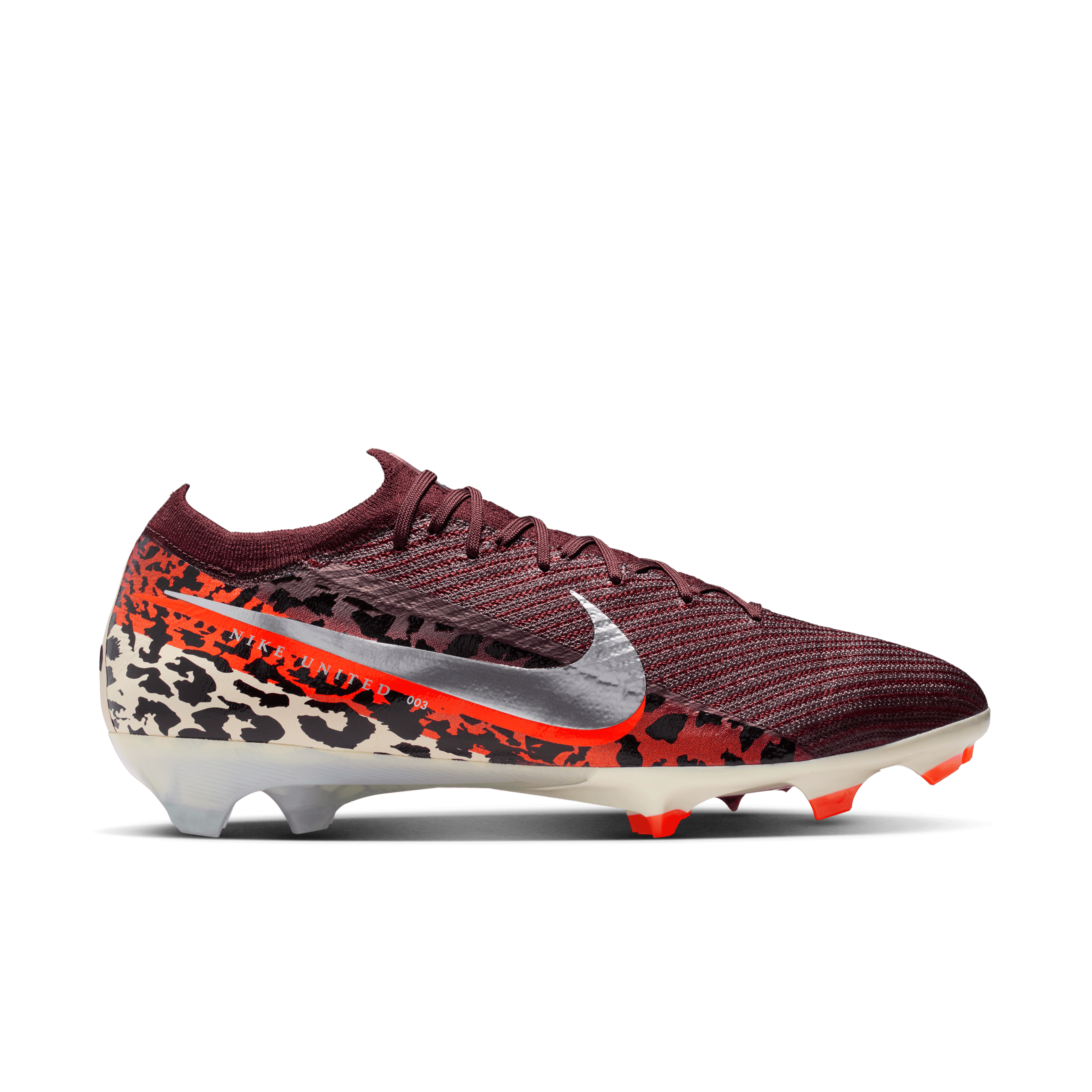Nike United Vapor 16 Elite FG- Burgundy Crush/metallic Silver