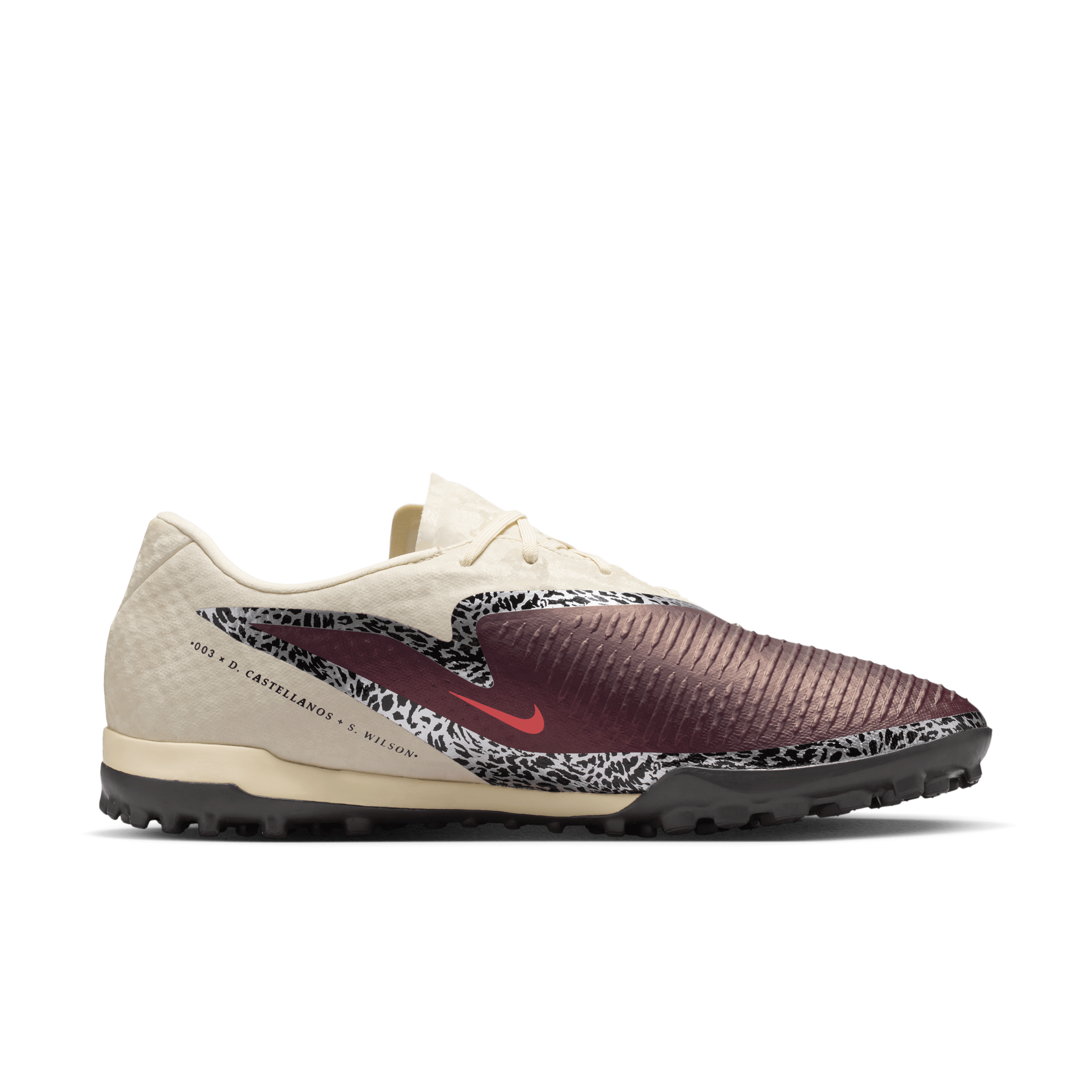 Nike United Phantom 6 Low Academy - Burgundy Crush/ University Red/ Bordeaux Crush