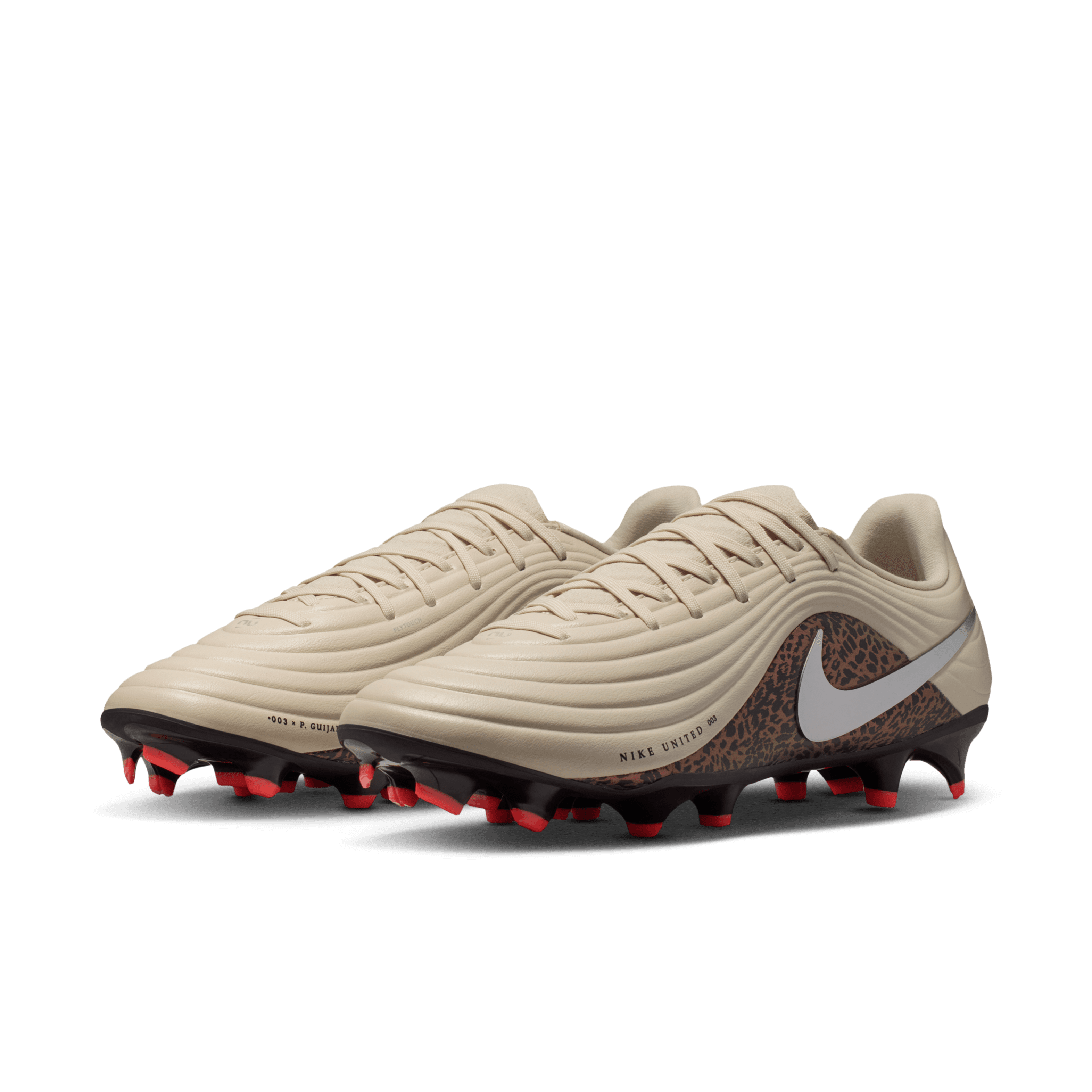 Nike Tiempo Maestro Academy FG-FOSSIL/METALLIC SILVER-BURGUNDY CRUSH