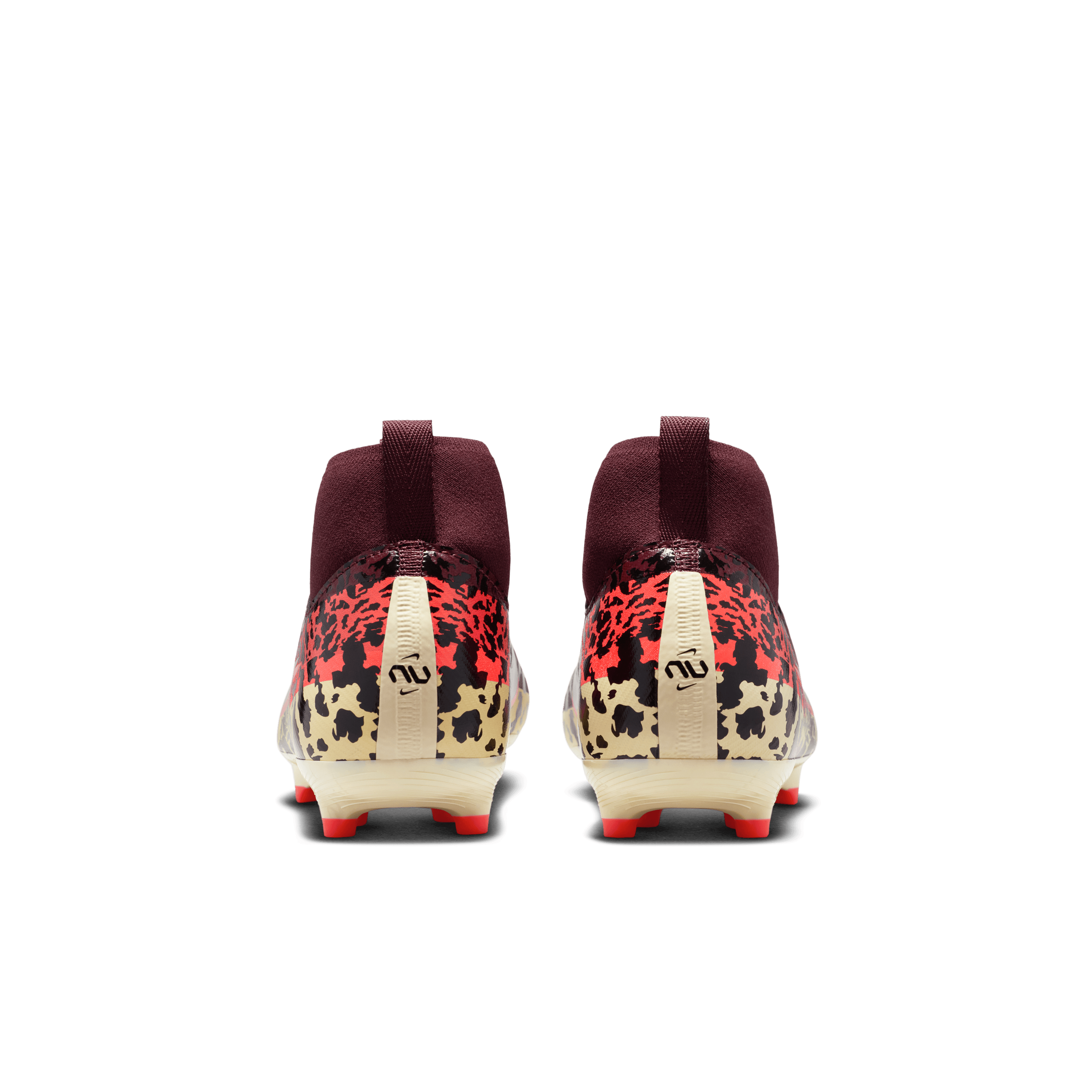 Nike United Jr. Mercurial Superfly 10 Academy-Burgundy /Red/Metallic Silver