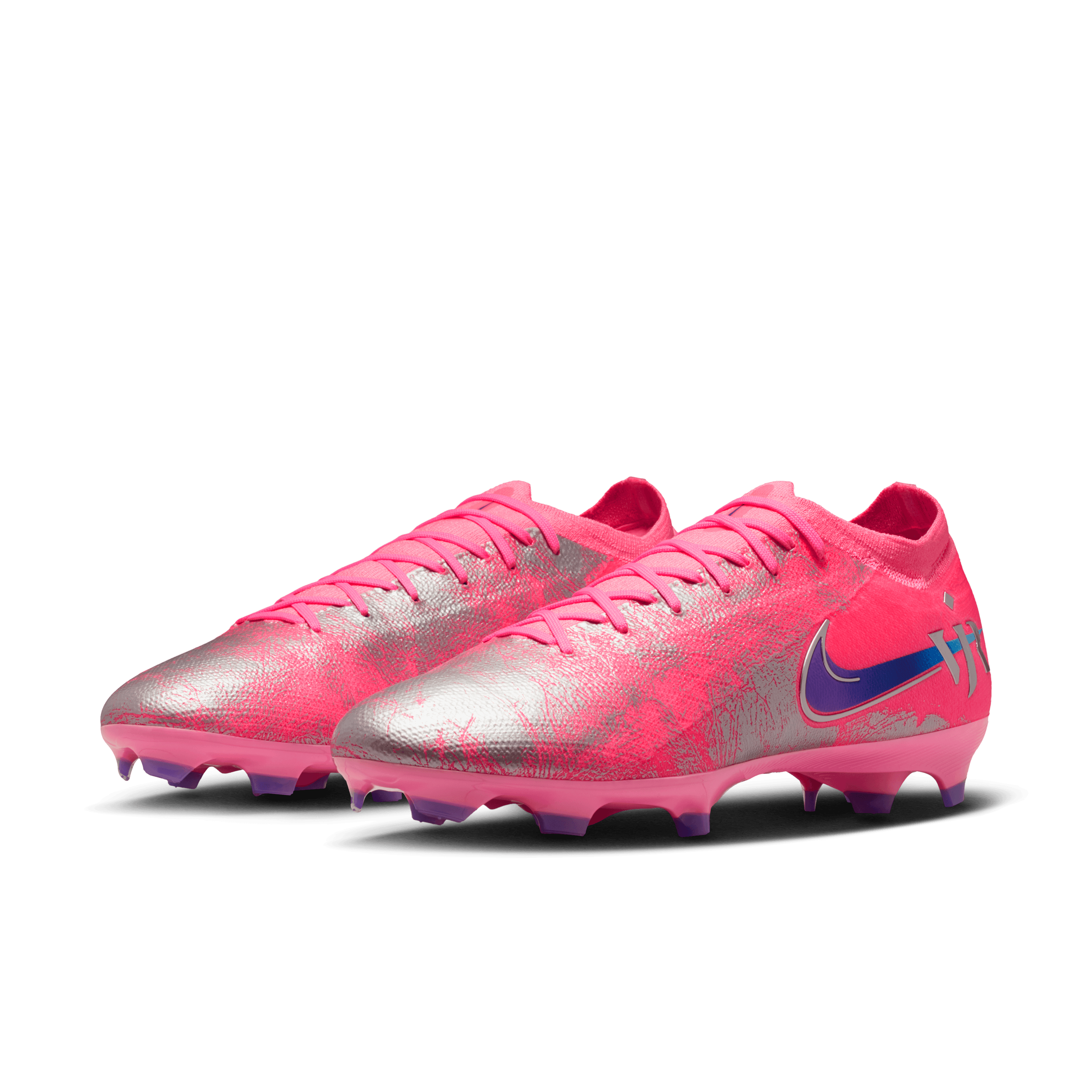 Nike Youth Mercurial Vapor 16 Pro "Vini Jr." Firm-Ground Low-Top FG-Sunset Pulse/Old Royal