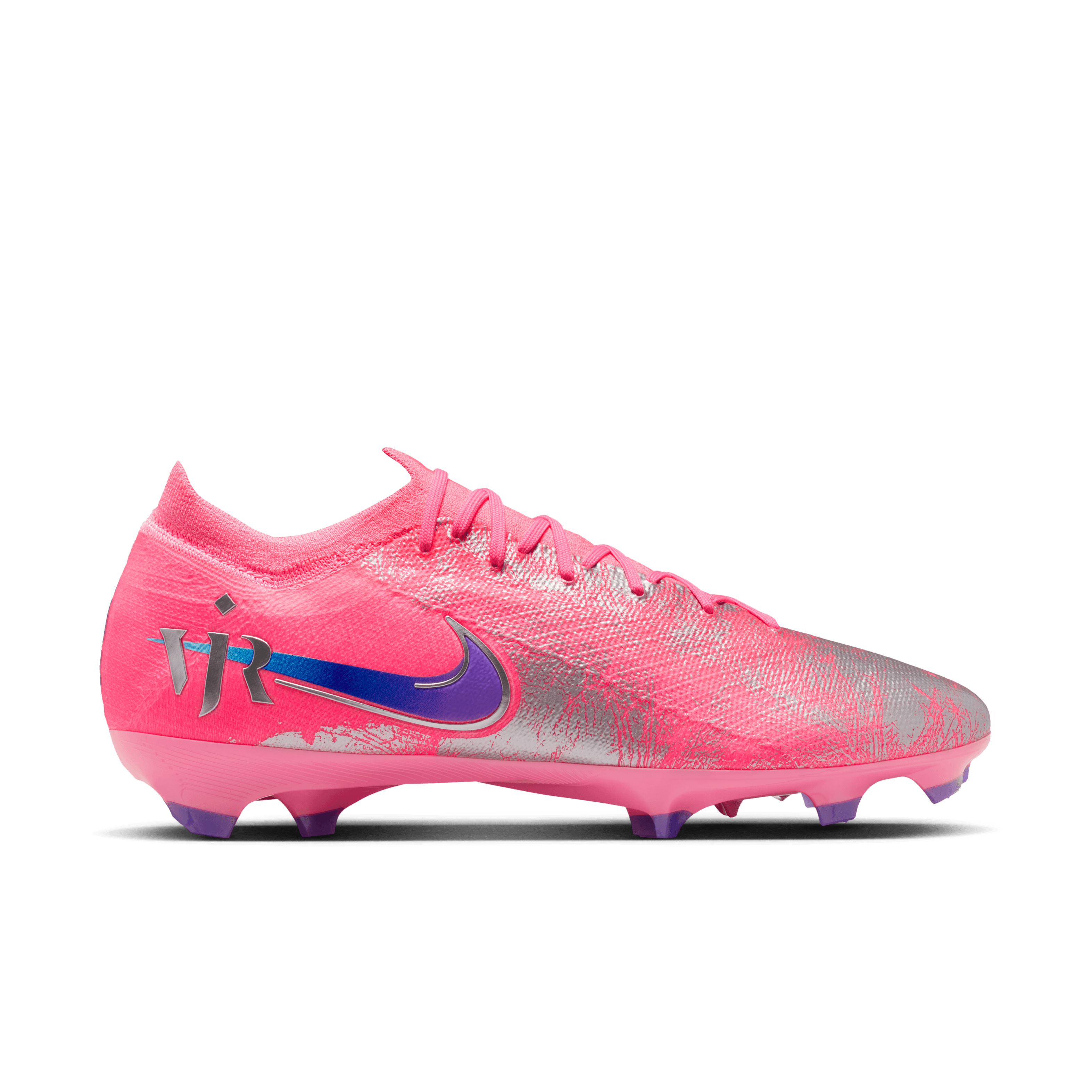 Nike Youth Mercurial Vapor 16 Pro "Vini Jr." Firm-Ground Low-Top FG-Sunset Pulse/Old Royal