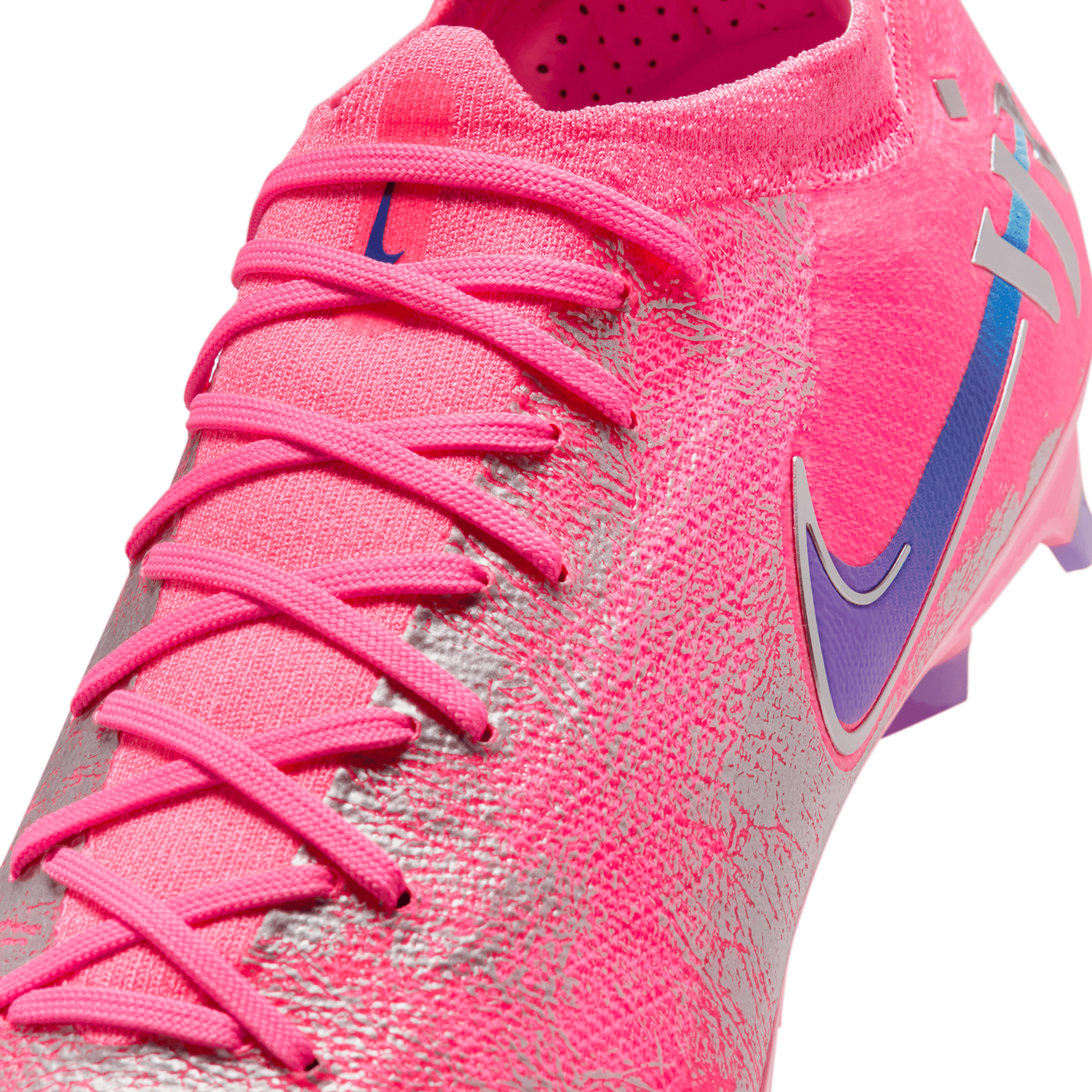 Nike Youth Mercurial Vapor 16 Pro "Vini Jr." Firm-Ground Low-Top FG-Sunset Pulse/Old Royal