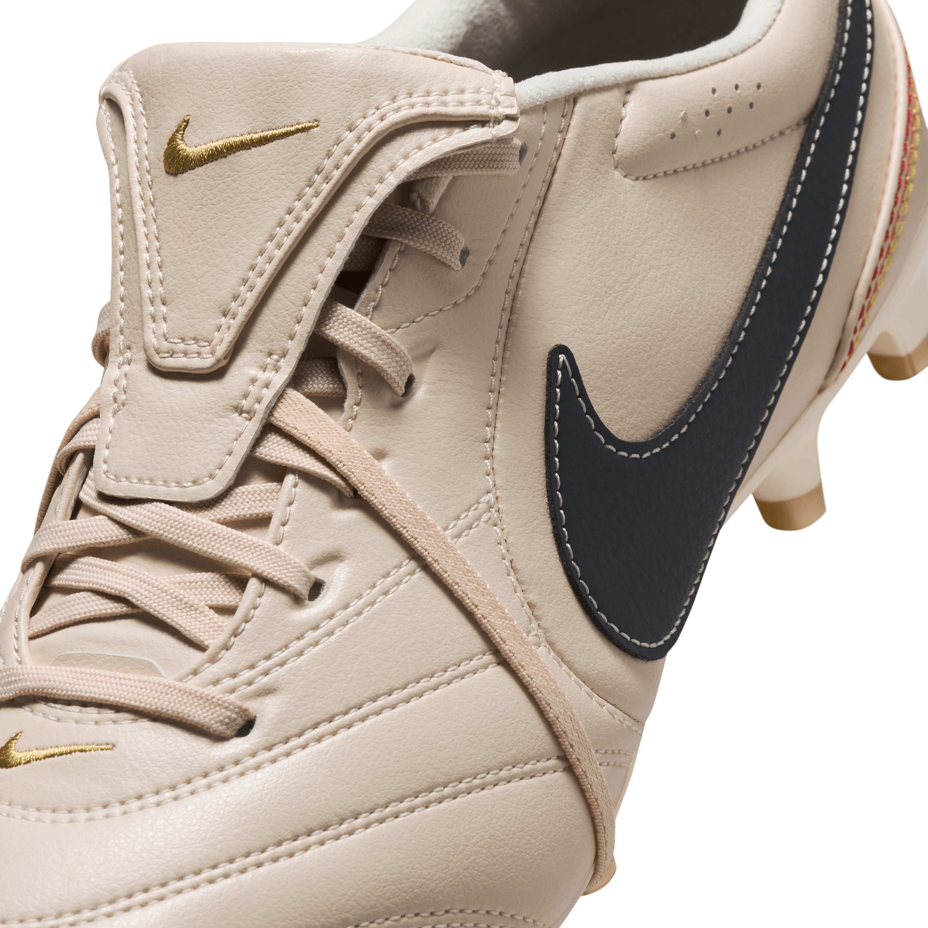 Nike Tiempo Ligera Pro FG-Pearl White/Dark Obsidian