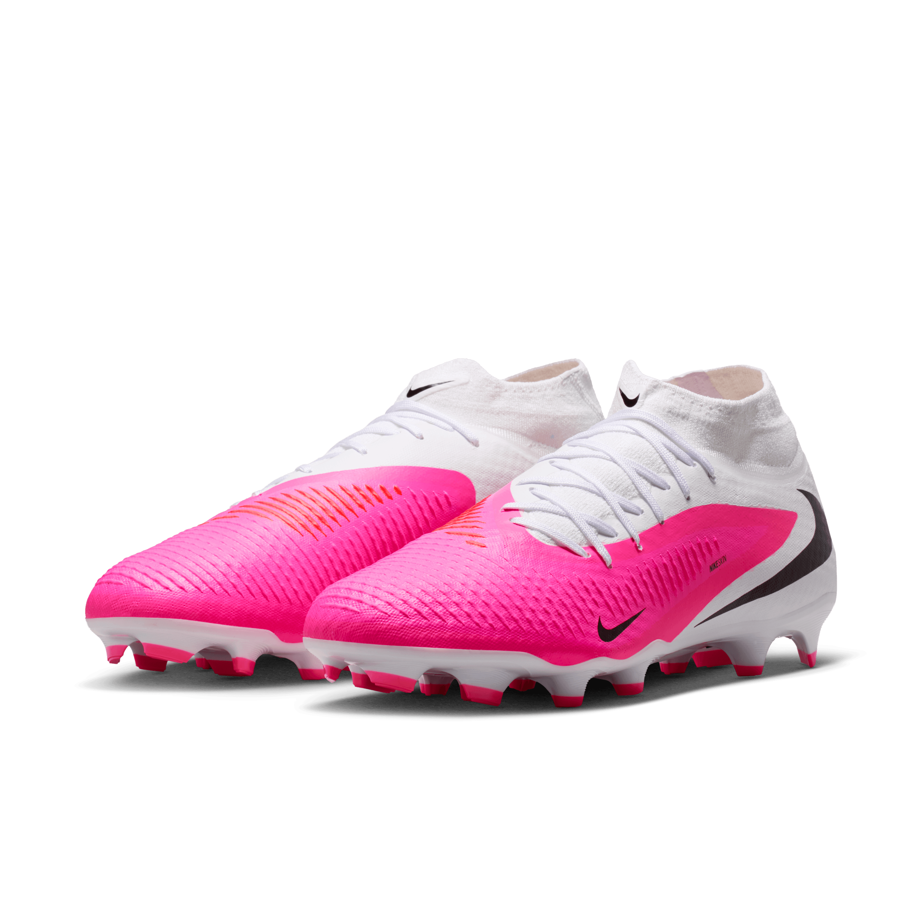 Nike Phantom 6 High Academy Multi-Ground Soccer Cleats-Multi-Color/Black