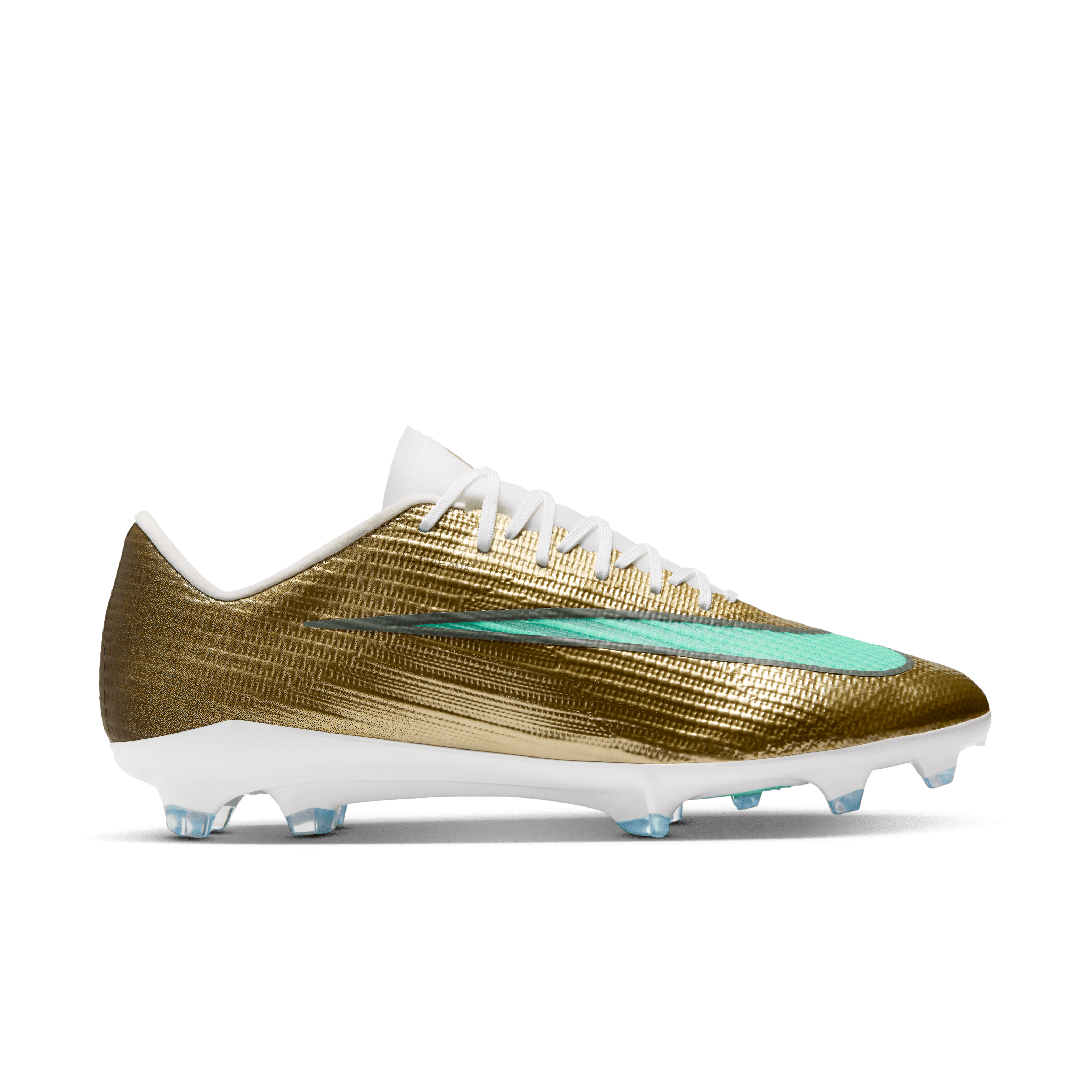 Nike Mercurial Superfly 11 Pro "Kylian Mbappe" FG- METALLIC GOLD/GREEN GLOW