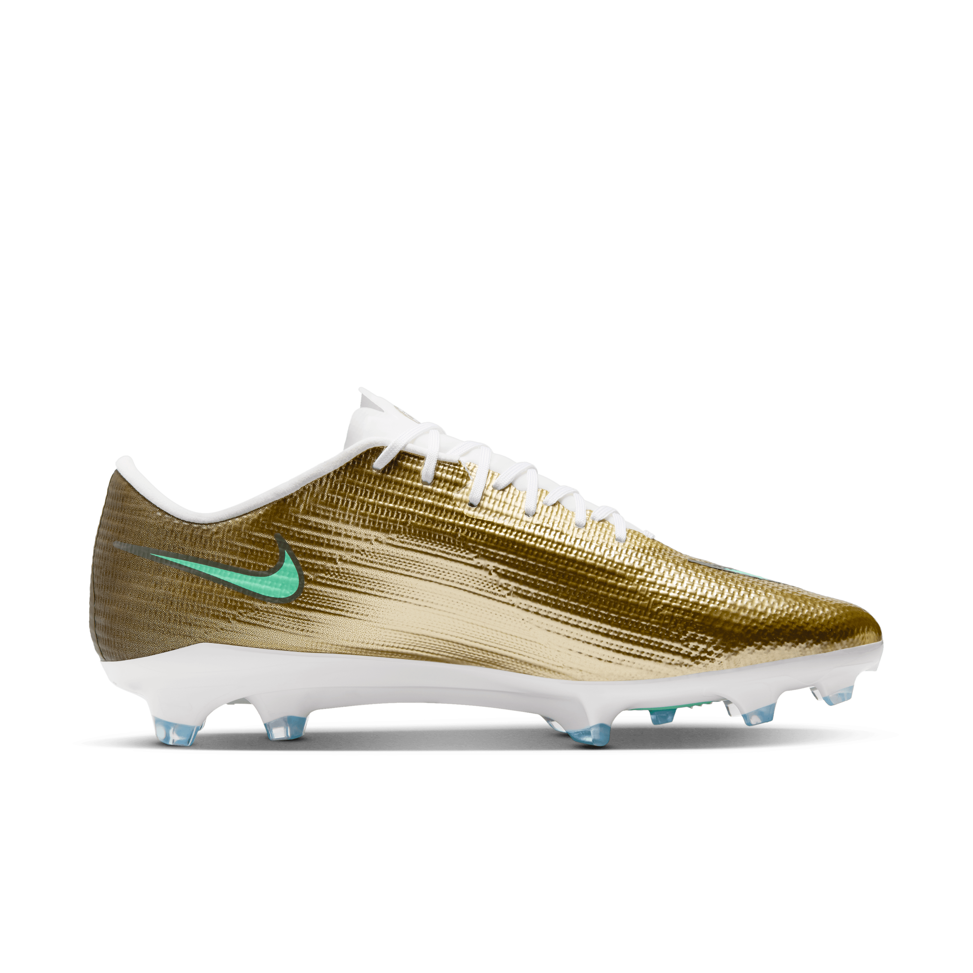 Nike Mercurial Superfly 11 Pro "Kylian Mbappe" FG- METALLIC GOLD/GREEN GLOW