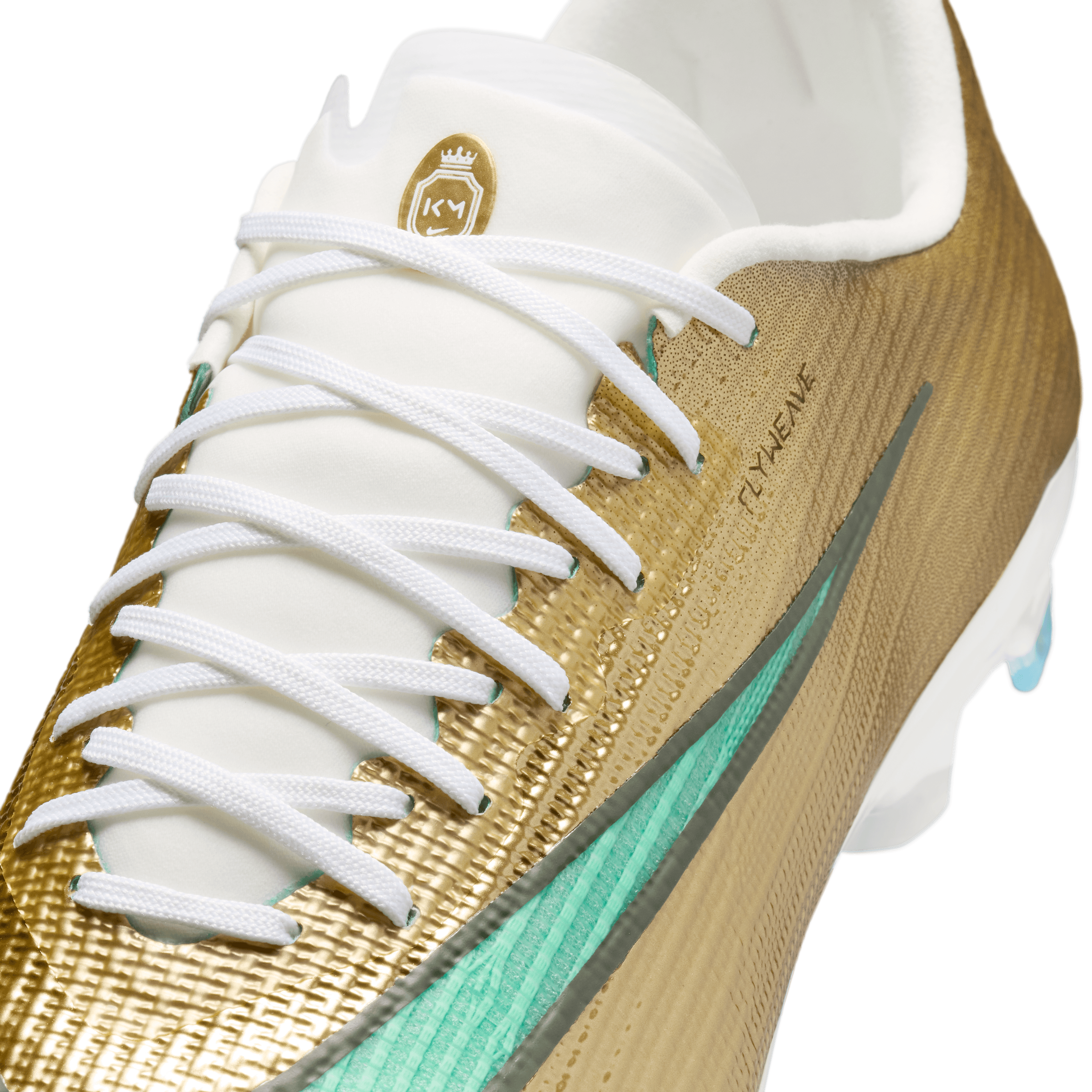 Nike Mercurial Superfly 11 Pro "Kylian Mbappe" FG- METALLIC GOLD/GREEN GLOW