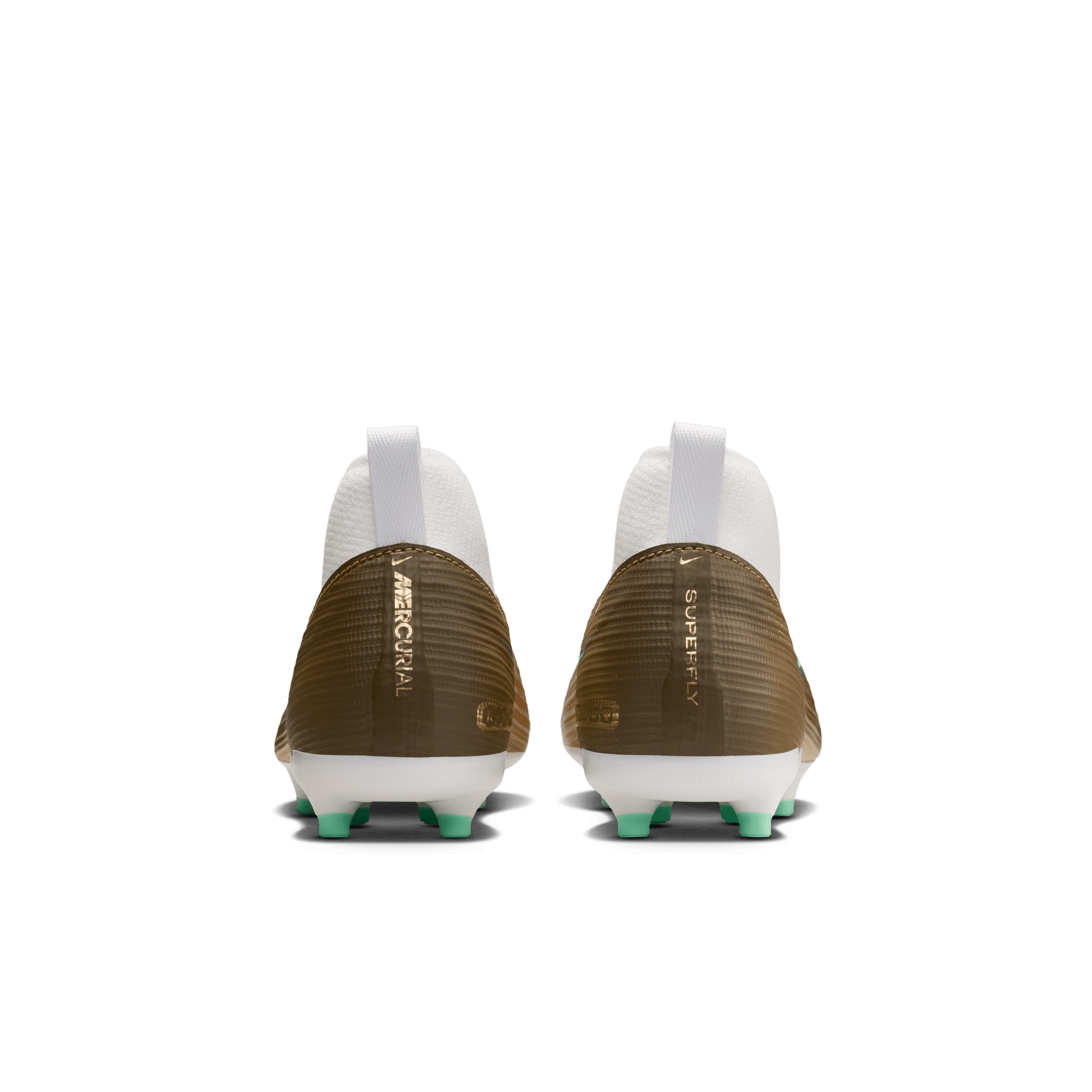 Nike Jr. Mercurial Superfly 11 Academy "Kylian Mbappé" MG-METALLIC GOLD/GREEN GLOW