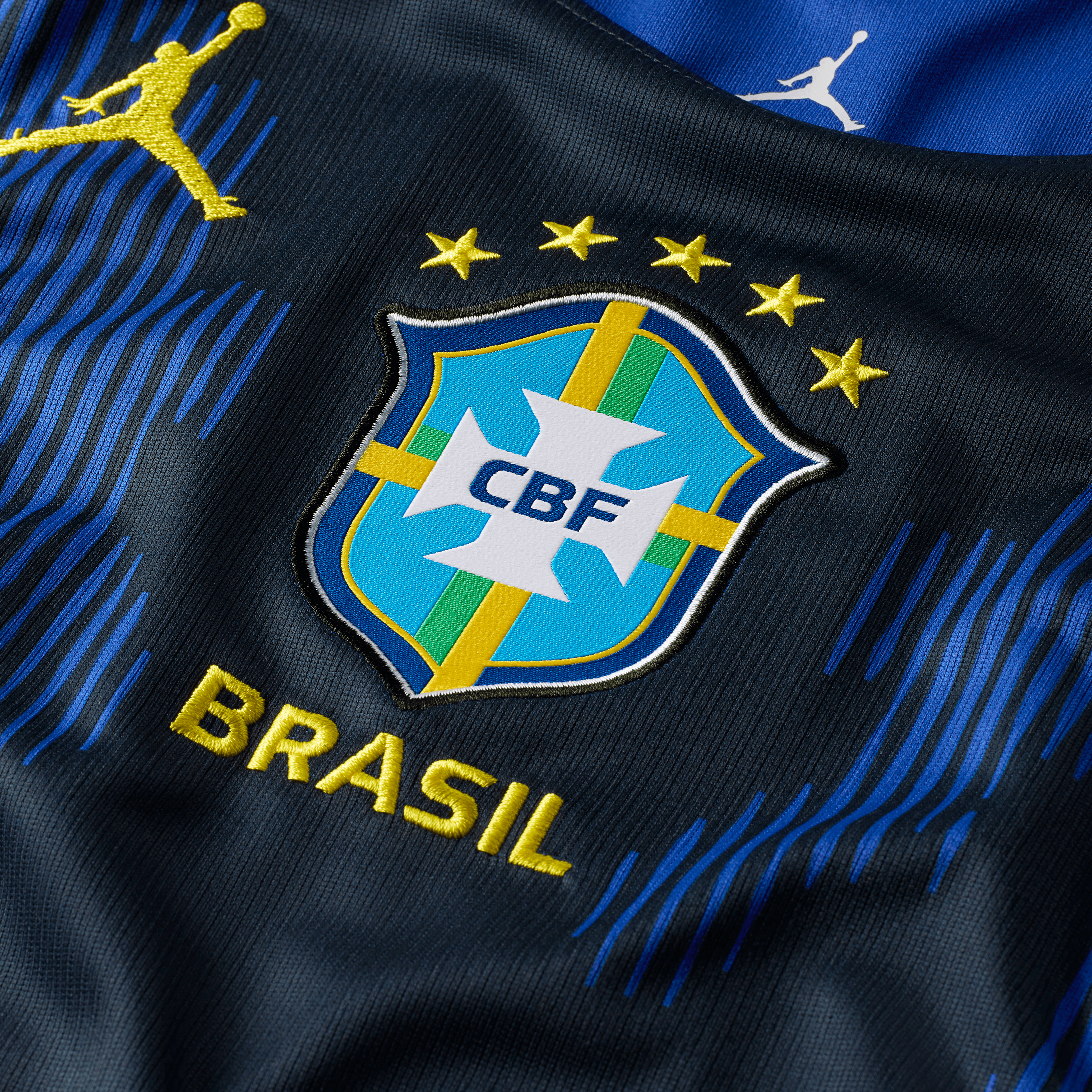 Nike Men's Brazil Stadium Away Men's Jordan Dri-FIT Soccer Replica Jersey