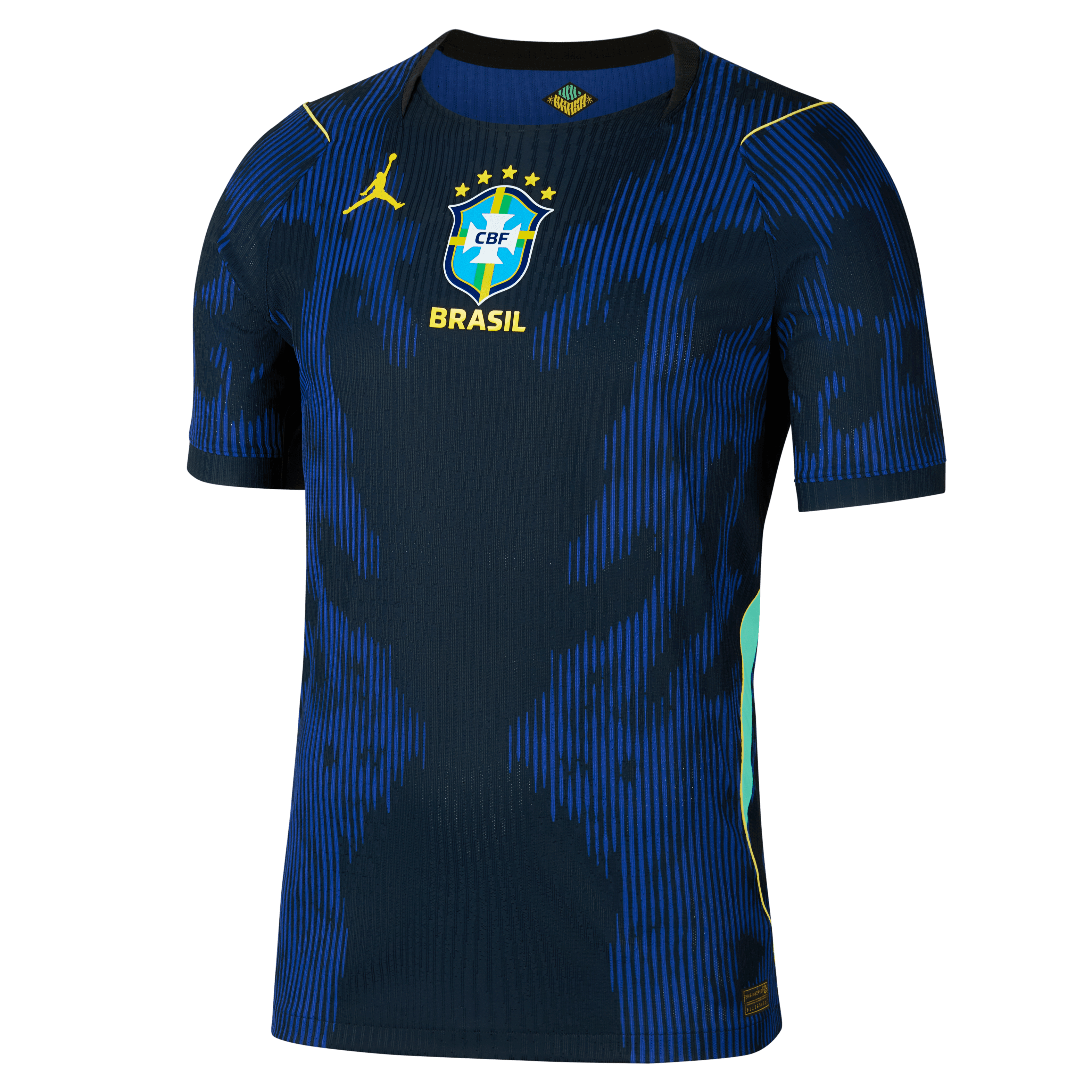 Nike Brazil 2026 Match Away Men's Jordan Aero-FIT Soccer Authentic Jersey