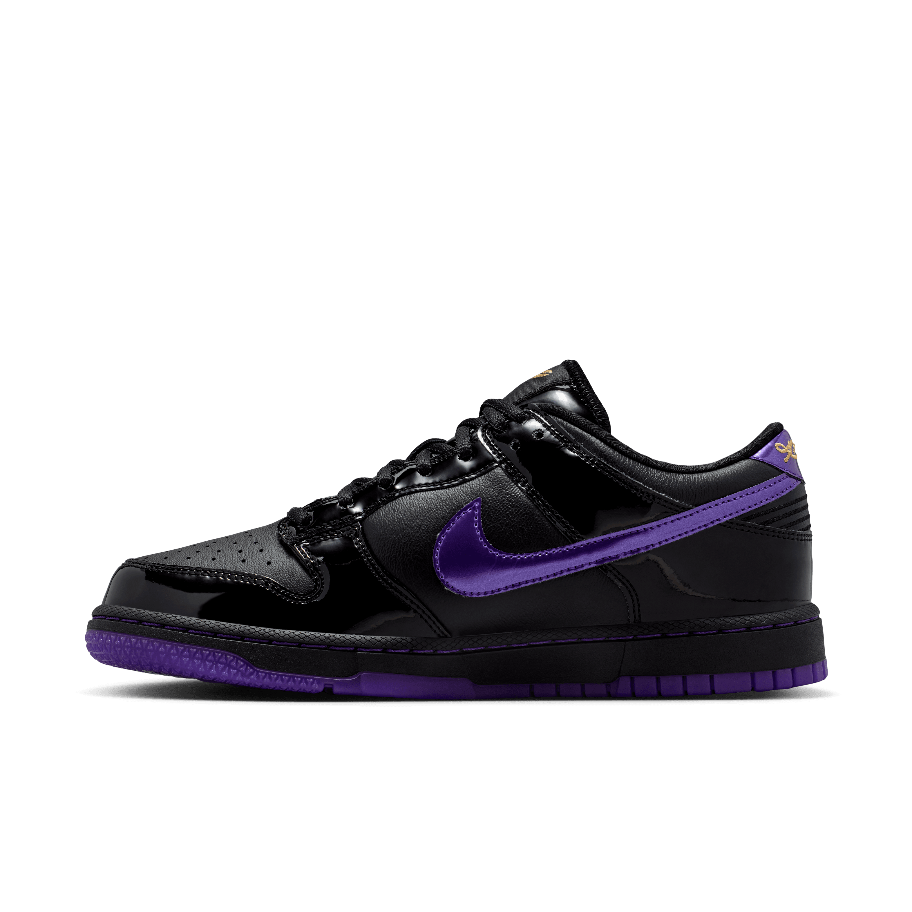 Nike Big Kids Kobe Bryant x FC Barcelona Dunk Low Pro - Black/Field Purple