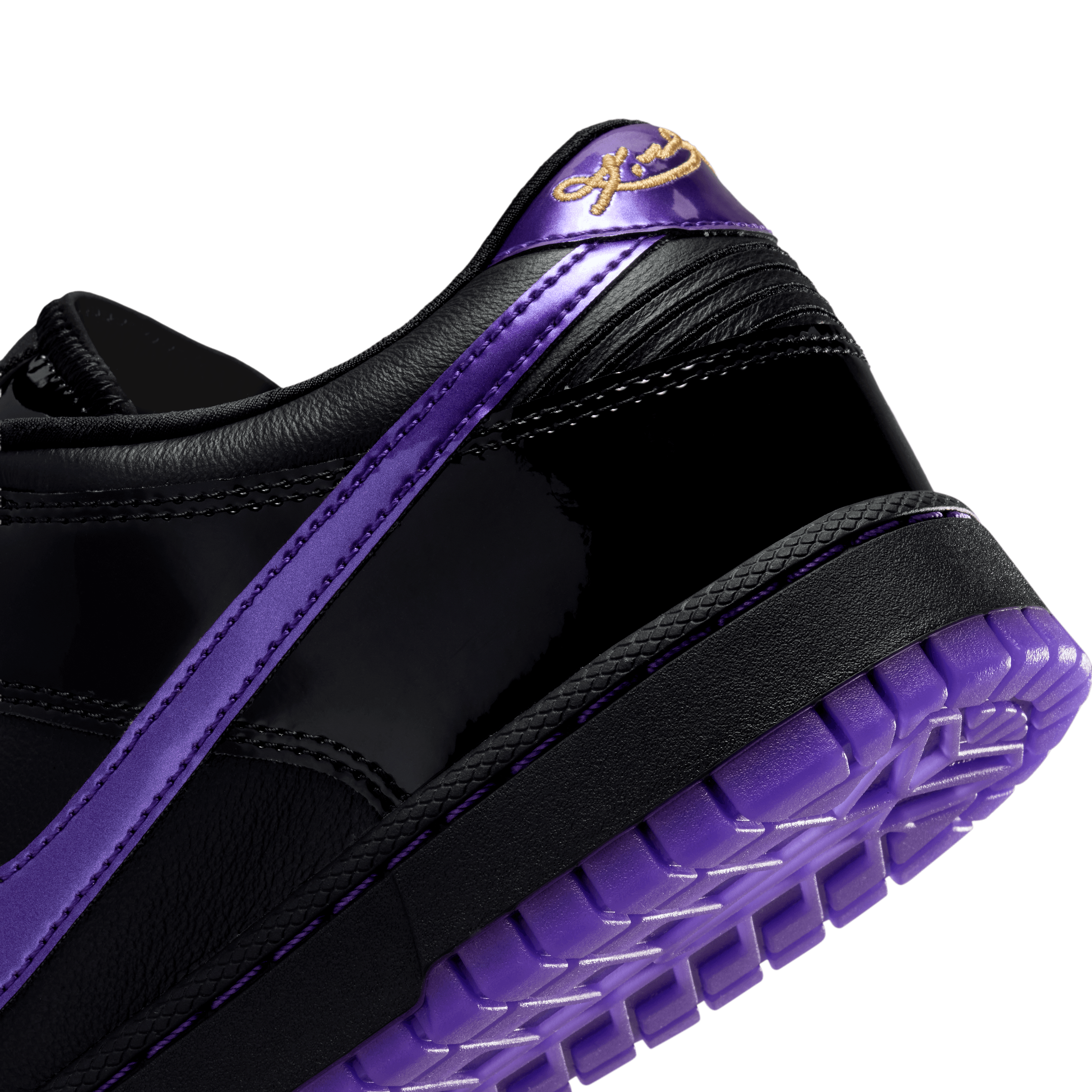 Nike Big Kids Kobe Bryant x FC Barcelona Dunk Low Pro - Black/Field Purple
