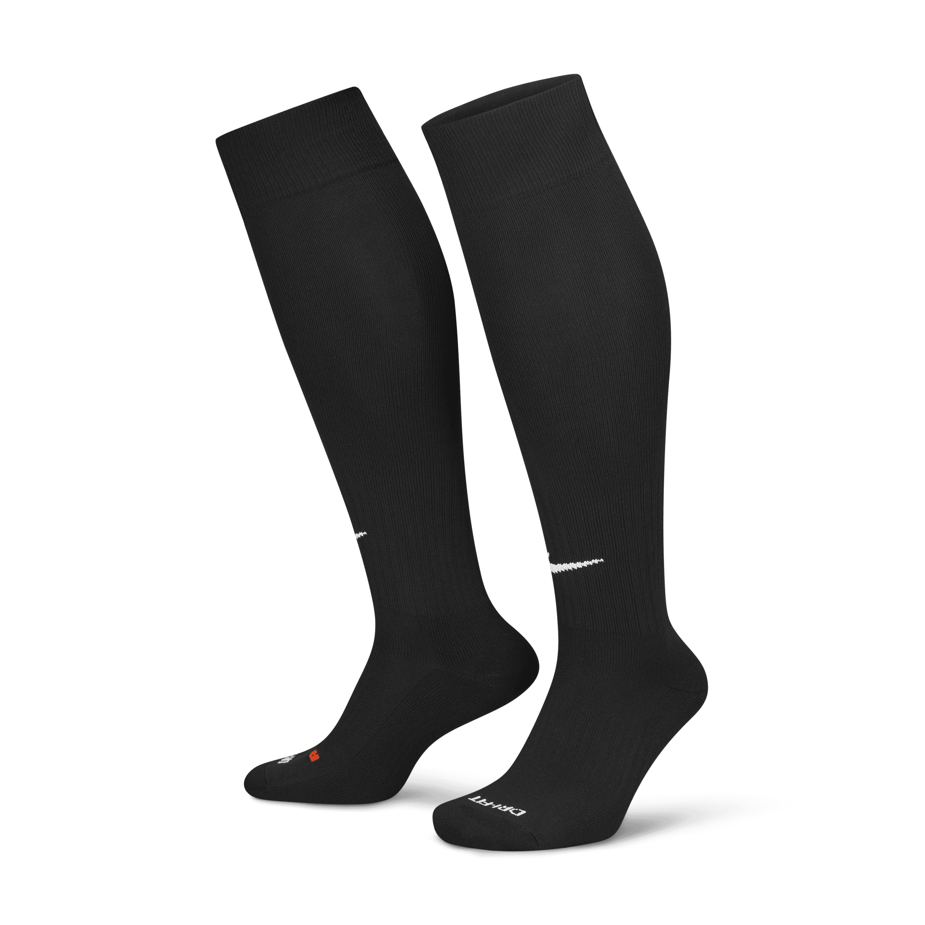 Nike Classic 2 Cushioned Over-the-Calf Socks-Black