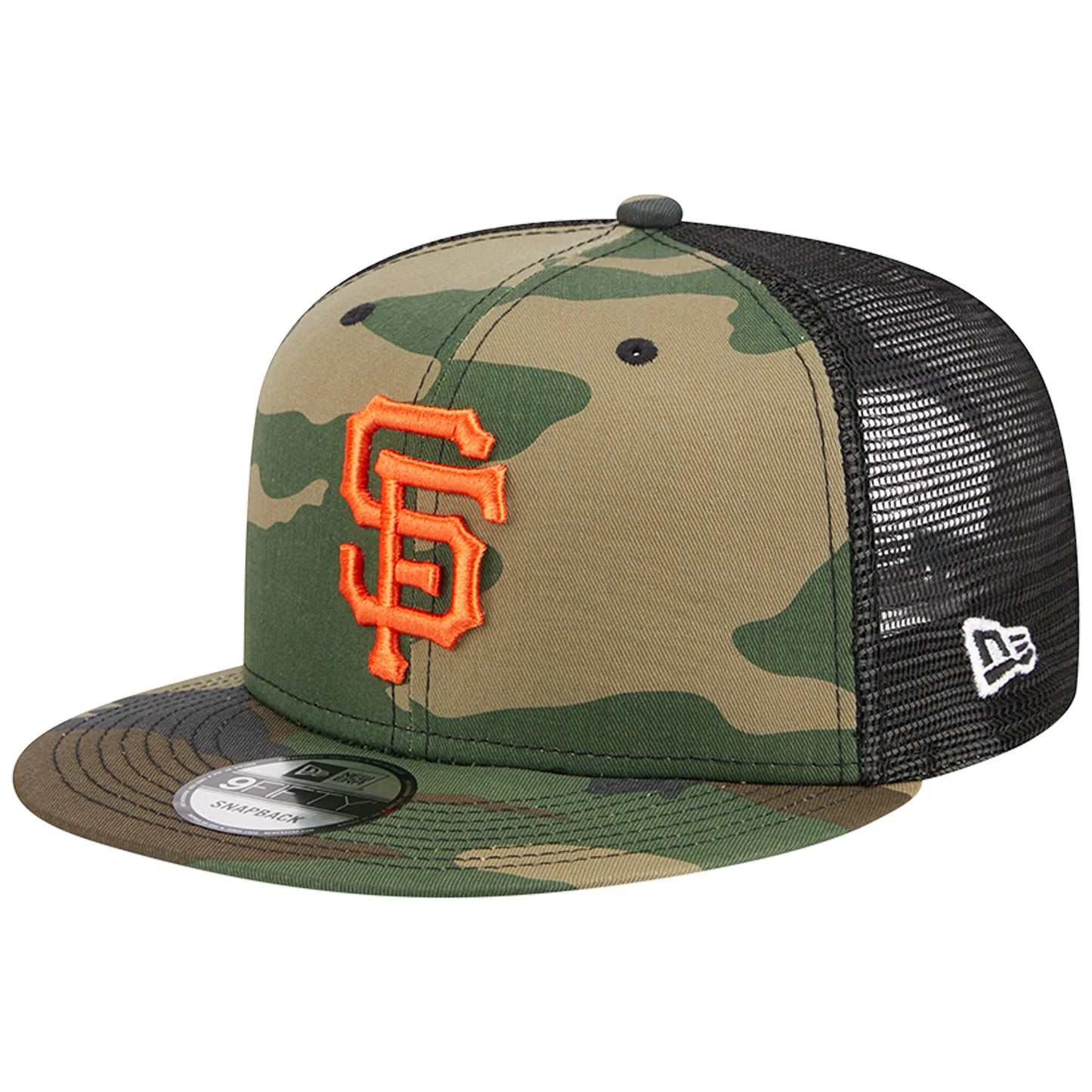 New Era San Francisco Giants  9FIFTY Trucker Snapback Hat-Camo