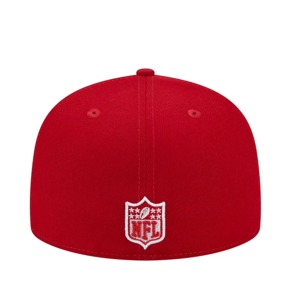 New Era Las Vegas Raiders Super Bowl XVIII 59FIFTY Fitted Hat- Scarlet/White