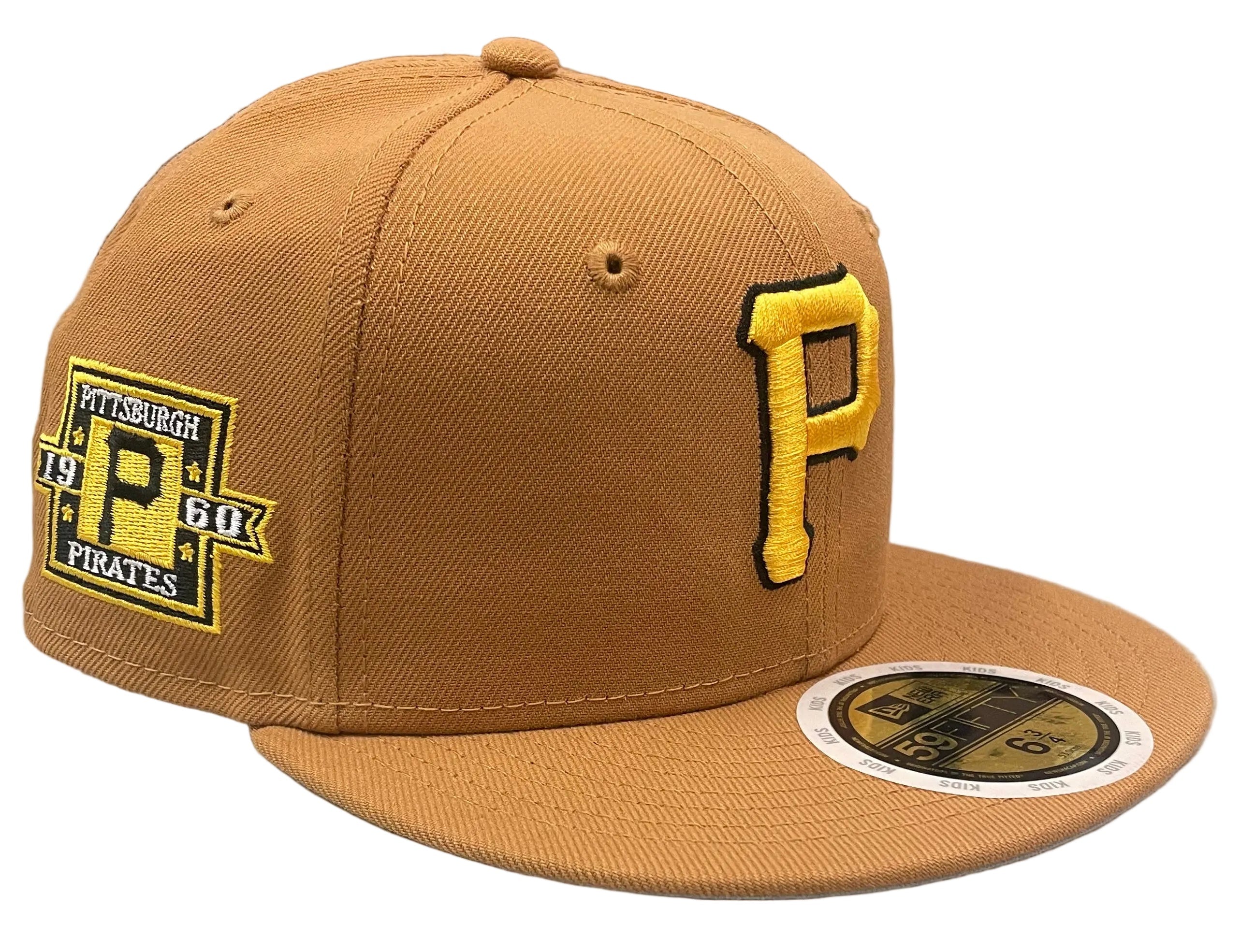 New Era Pittsburgh Pirates Color Pack 59FIFTY Fitted Hat- Light Bronze