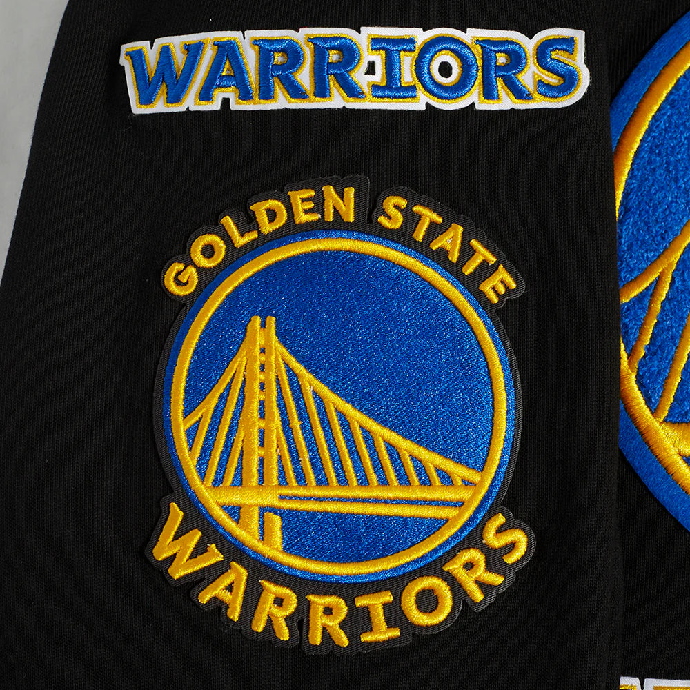 E PULLOVER HOODIE (CoNBA GOLDEN STATE WARRIORS OLD ENGLISH MEN'S PULLOVER HOODIE