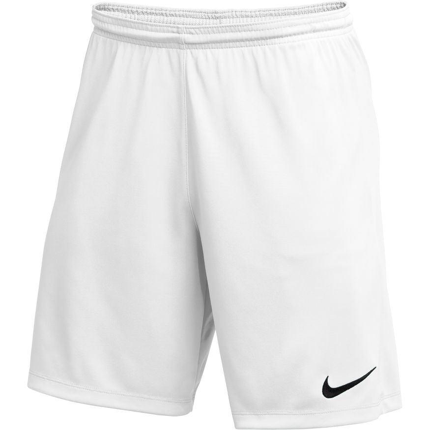 Nike Youth Dri-FIT Park III Shorts-White