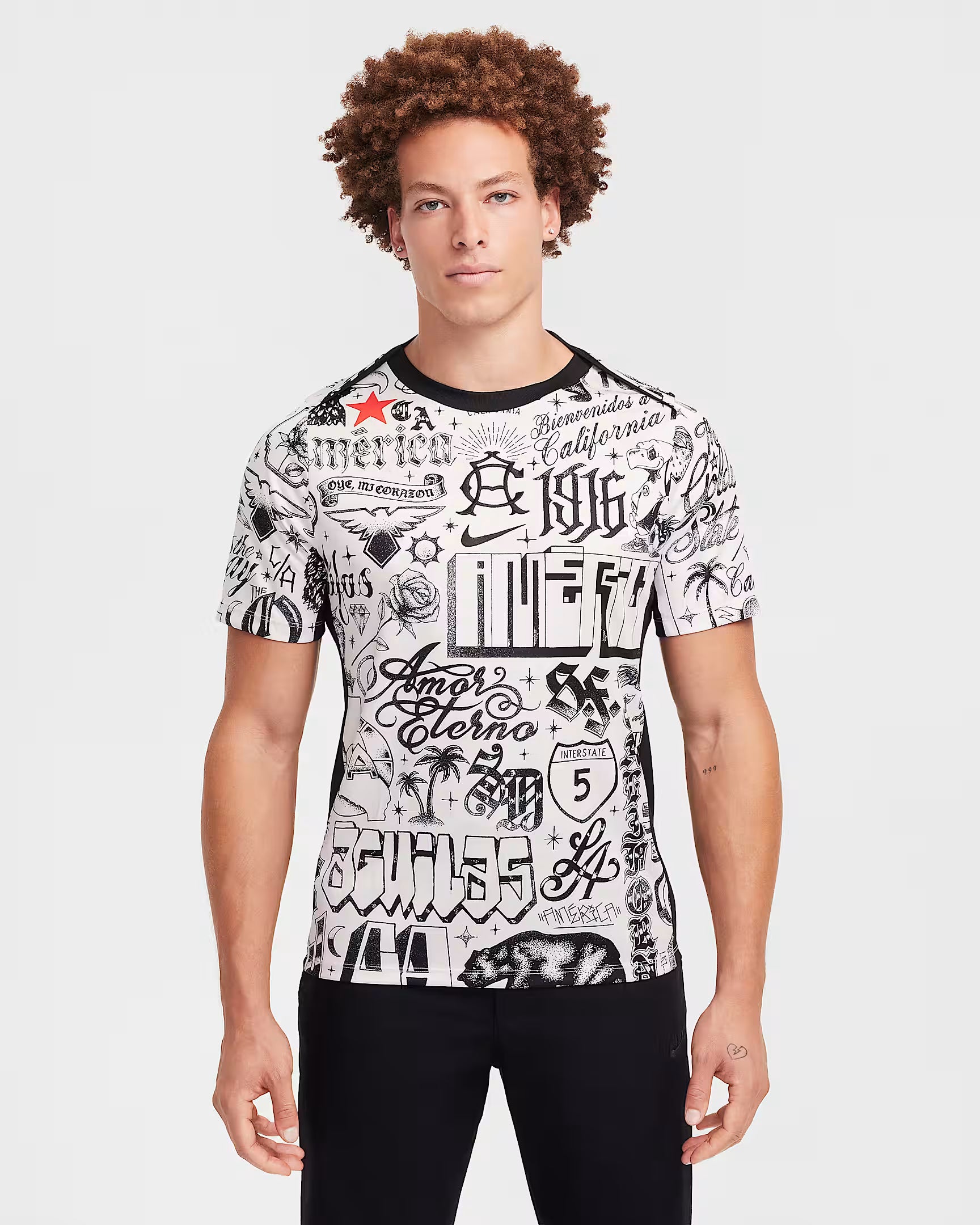 Nike Club América Academy Pro SE Dri-FIT Soccer Pre-Match Short-Sleeve Top