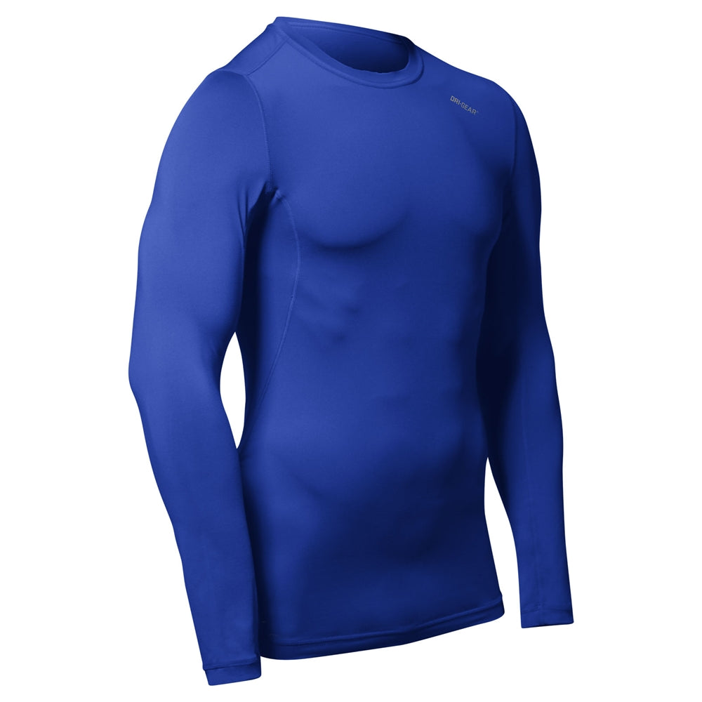 Champro Lightning Long Sleeve Compression Shirt-Royal