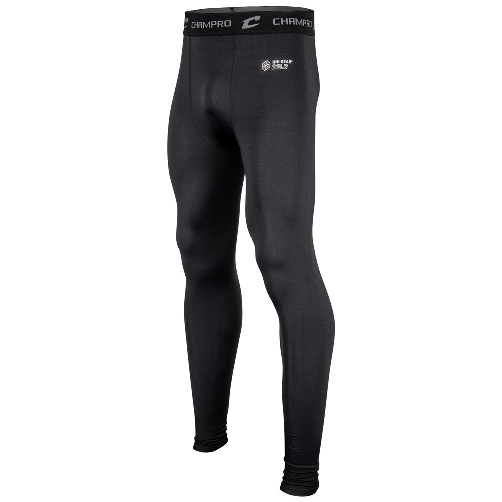 Champro Youth Compression Cold Weather Tight Pants-Black