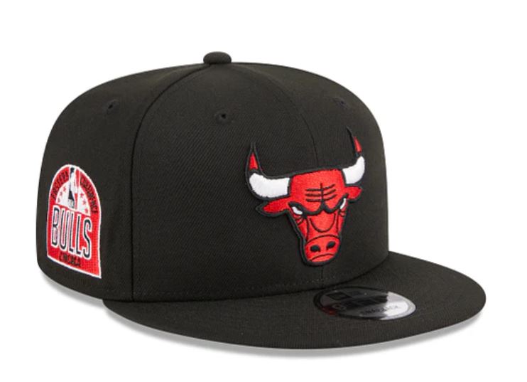 New Era CHICAGO BULLS BLACK 9FIFTY SNAPBACK GRAY