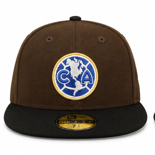 New Era Club America 59FIFTY Fitted Hat - Brown/Black