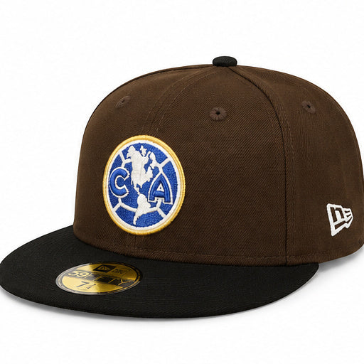 New Era Club America 59FIFTY Fitted Hat - Brown/Black