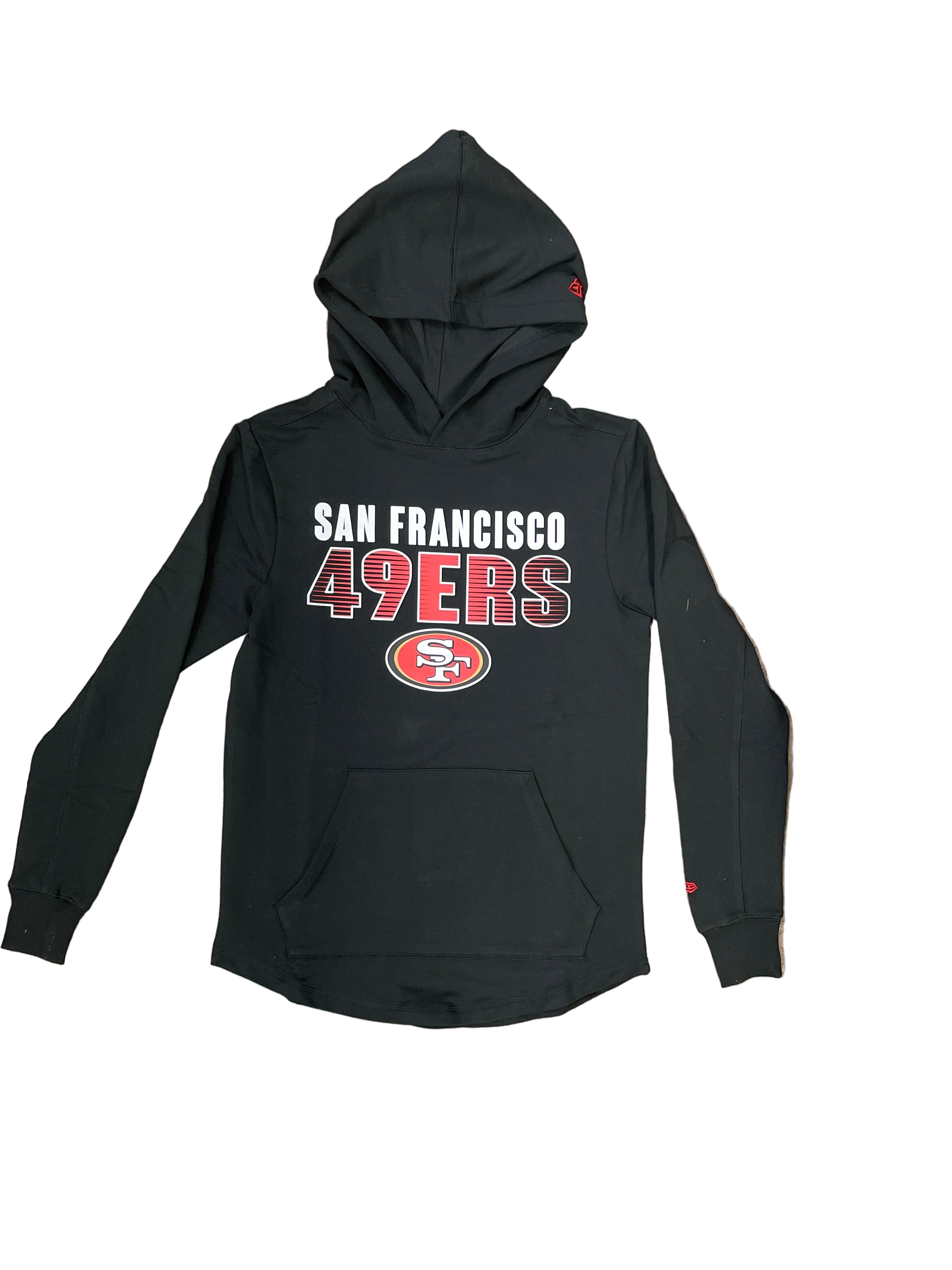 New Era San Francisco 49ers Hoodie- Black