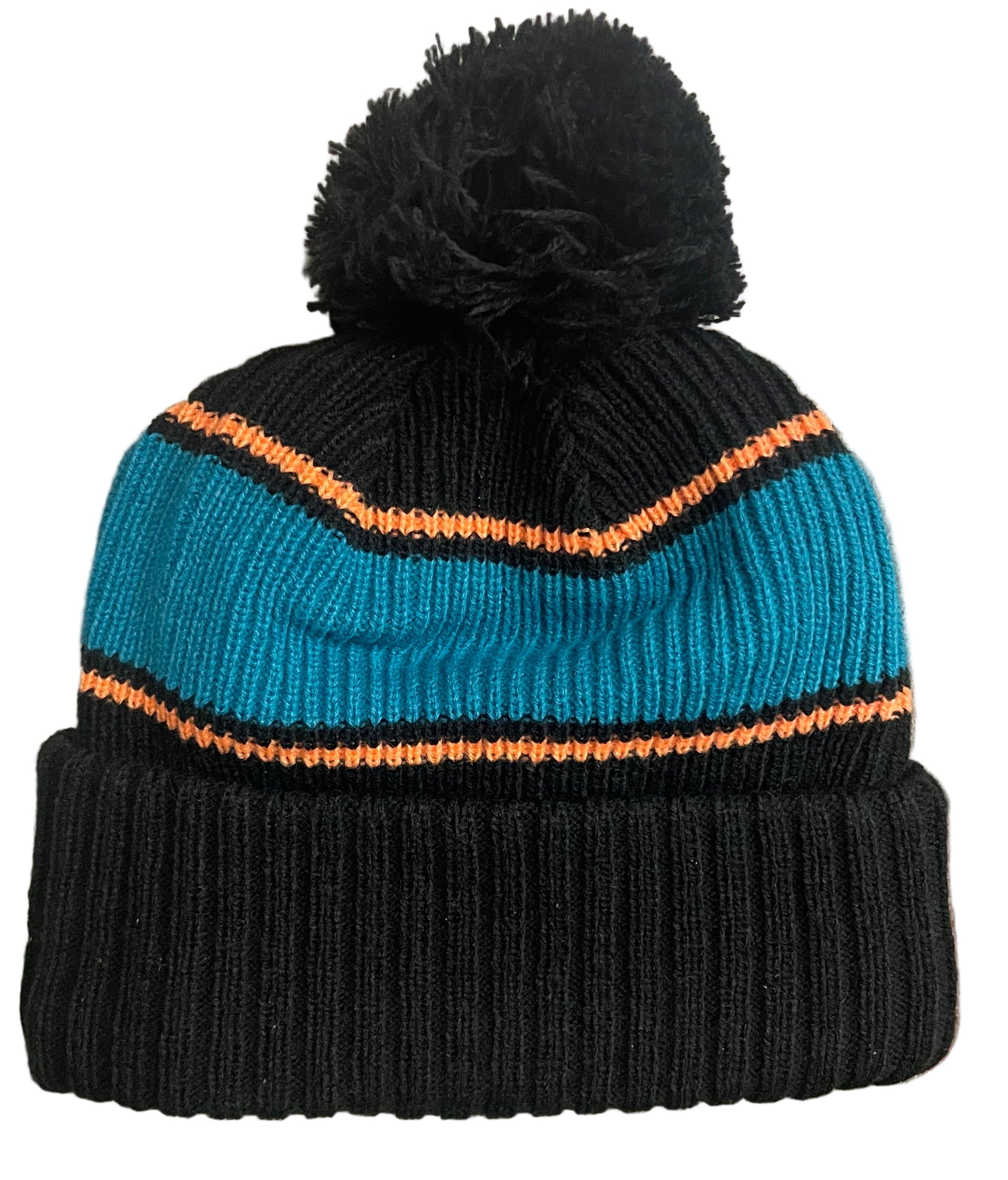New Era San Jose Sharks Bold Cuffed Knit With Pom