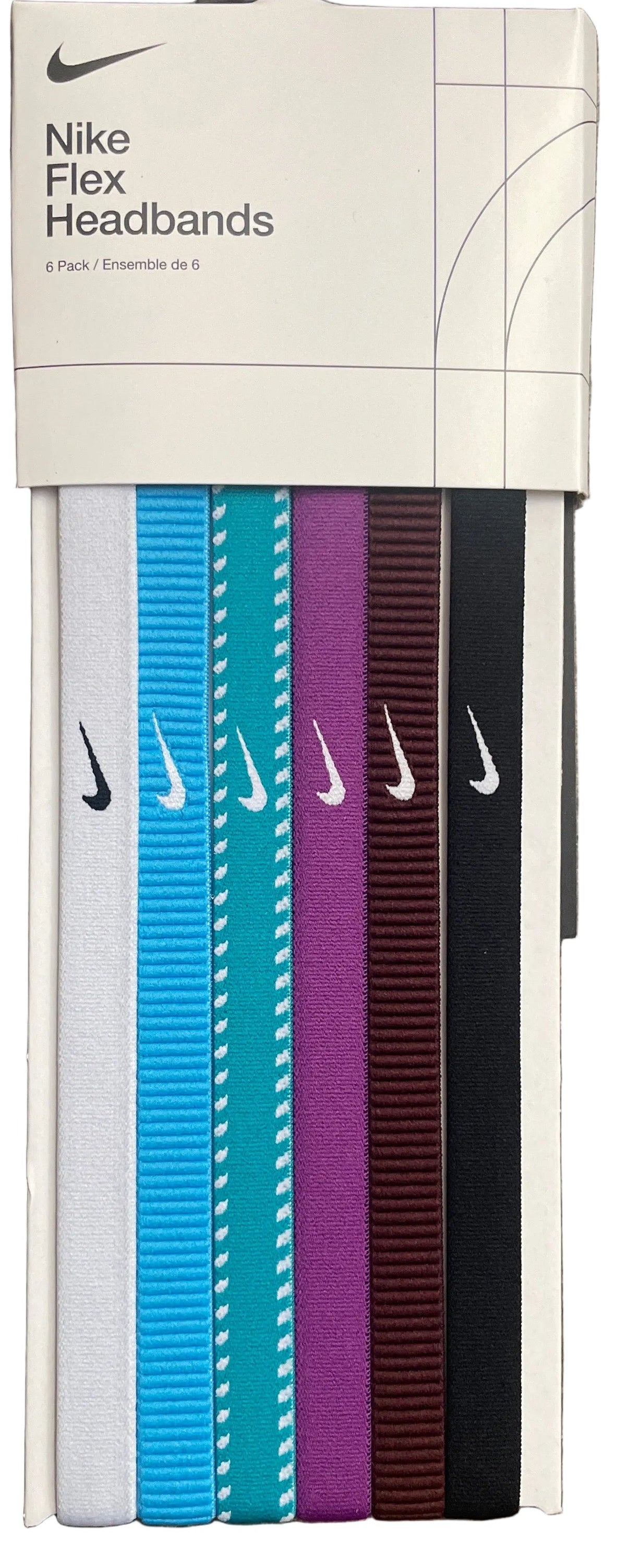 Nike Flex Headbands 6-Pack -
