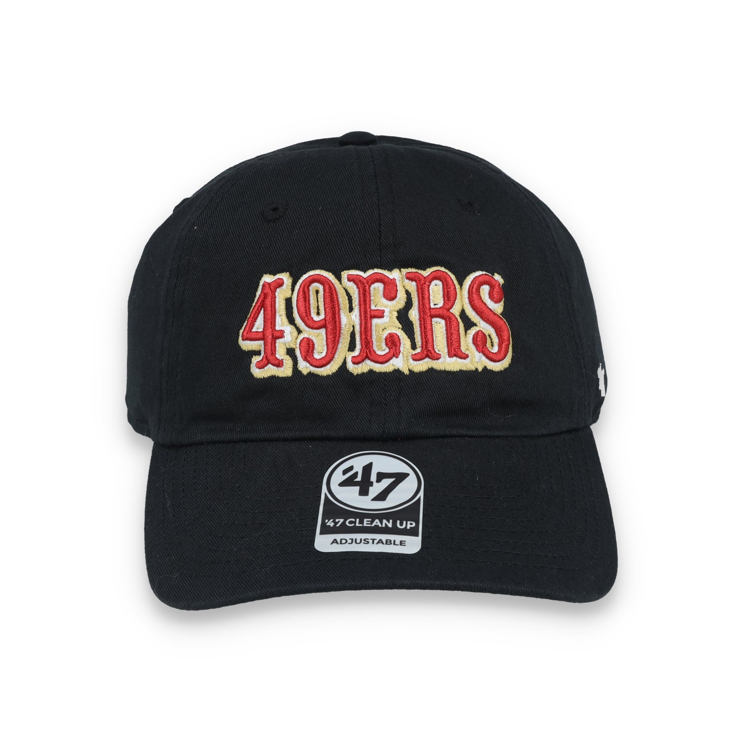 '47 Brand San Francisco 49ers MVP Adjustable Hat-Black