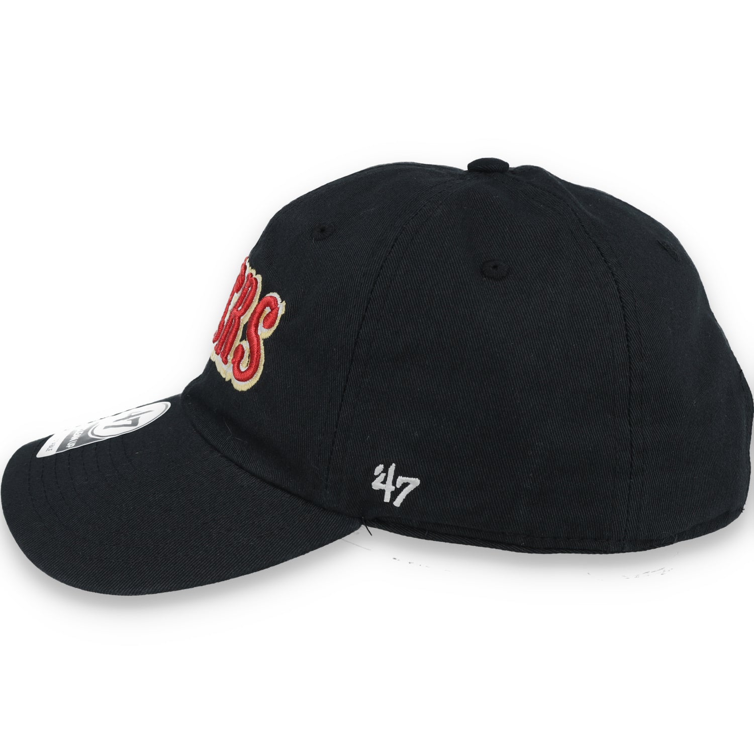 '47 Brand San Francisco 49ers MVP Adjustable Hat-Black