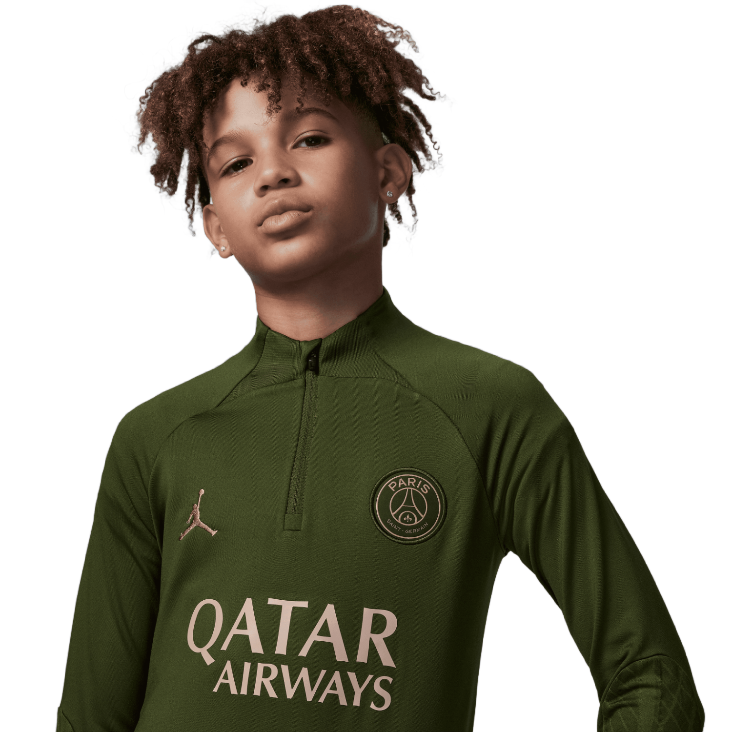 Nike Youth Paris Saint Germain 1/4 Zip Jacket